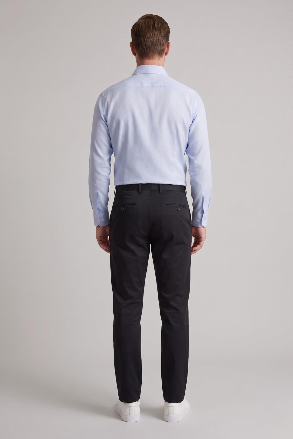 SİYAH Slim Fit Chino Pantolon