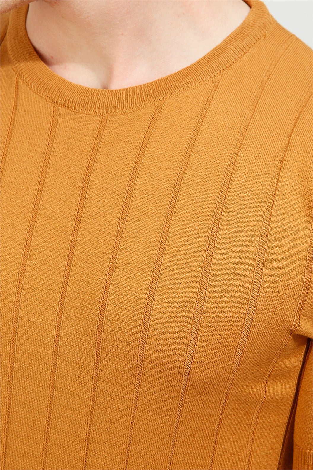Taba Slim Fit Bisiklet Yaka Triko T-Shirt