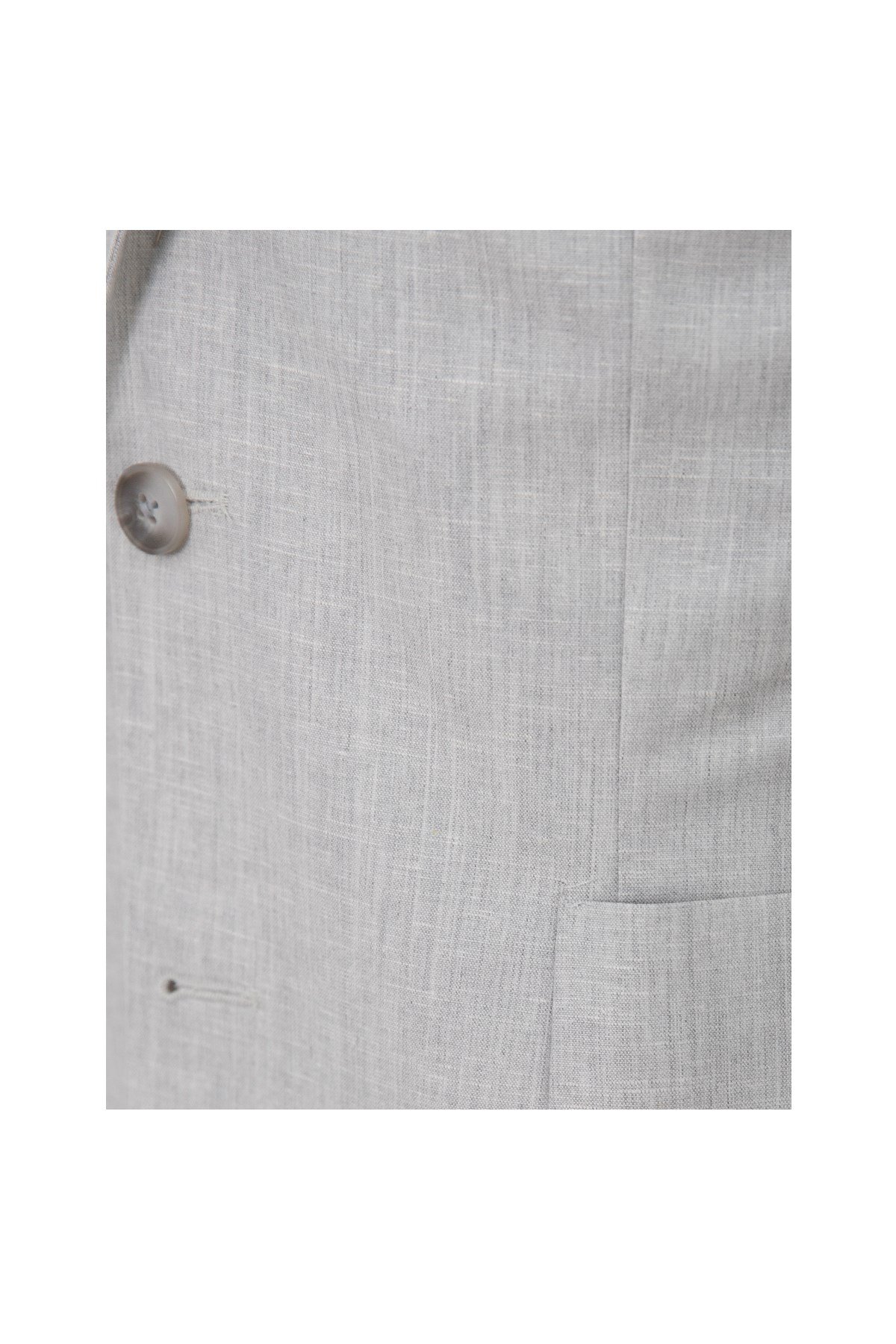 TAŞ Comfort Fit Casual Keten Ceket