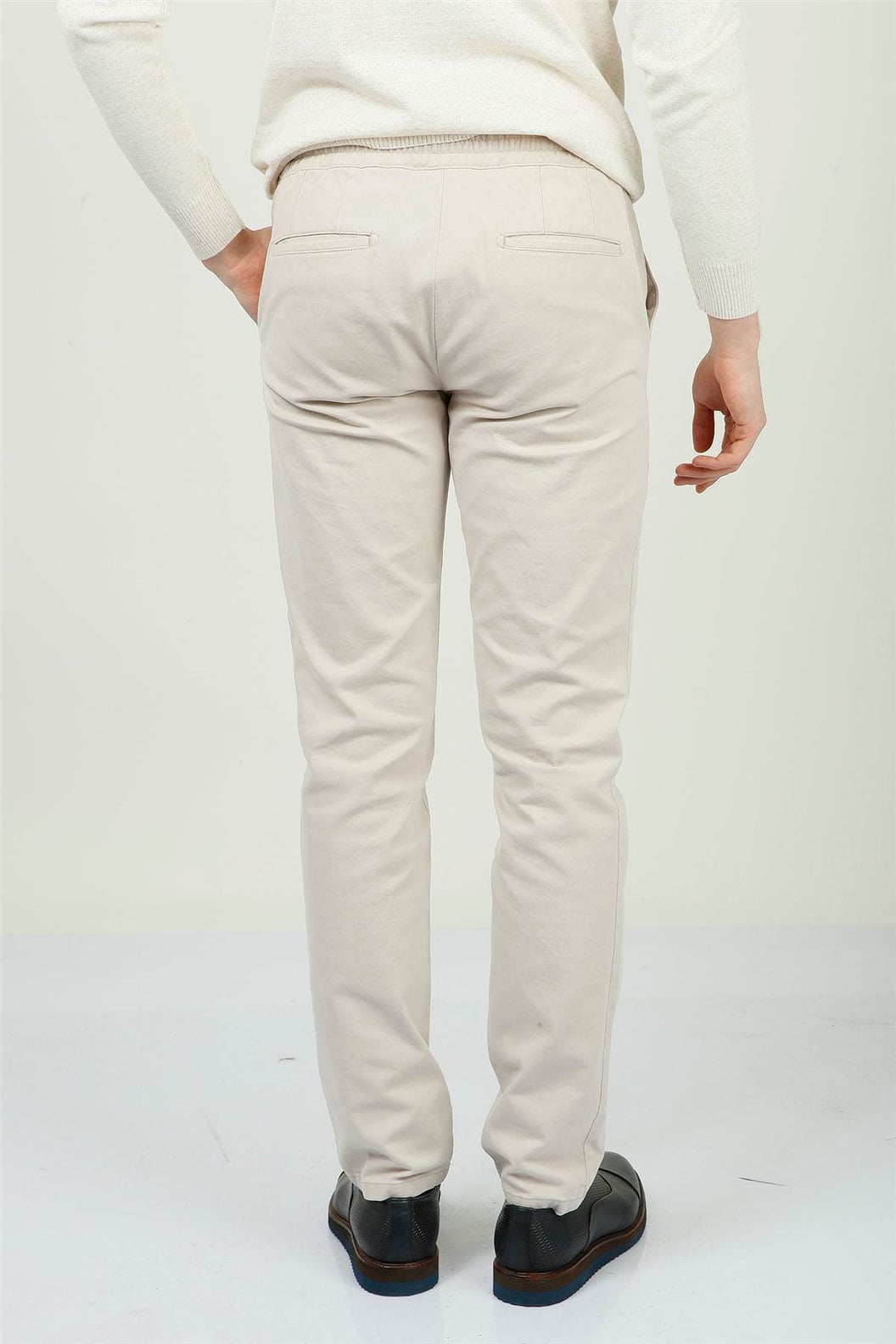 Taş Slim Fit Lastikli Pantolon