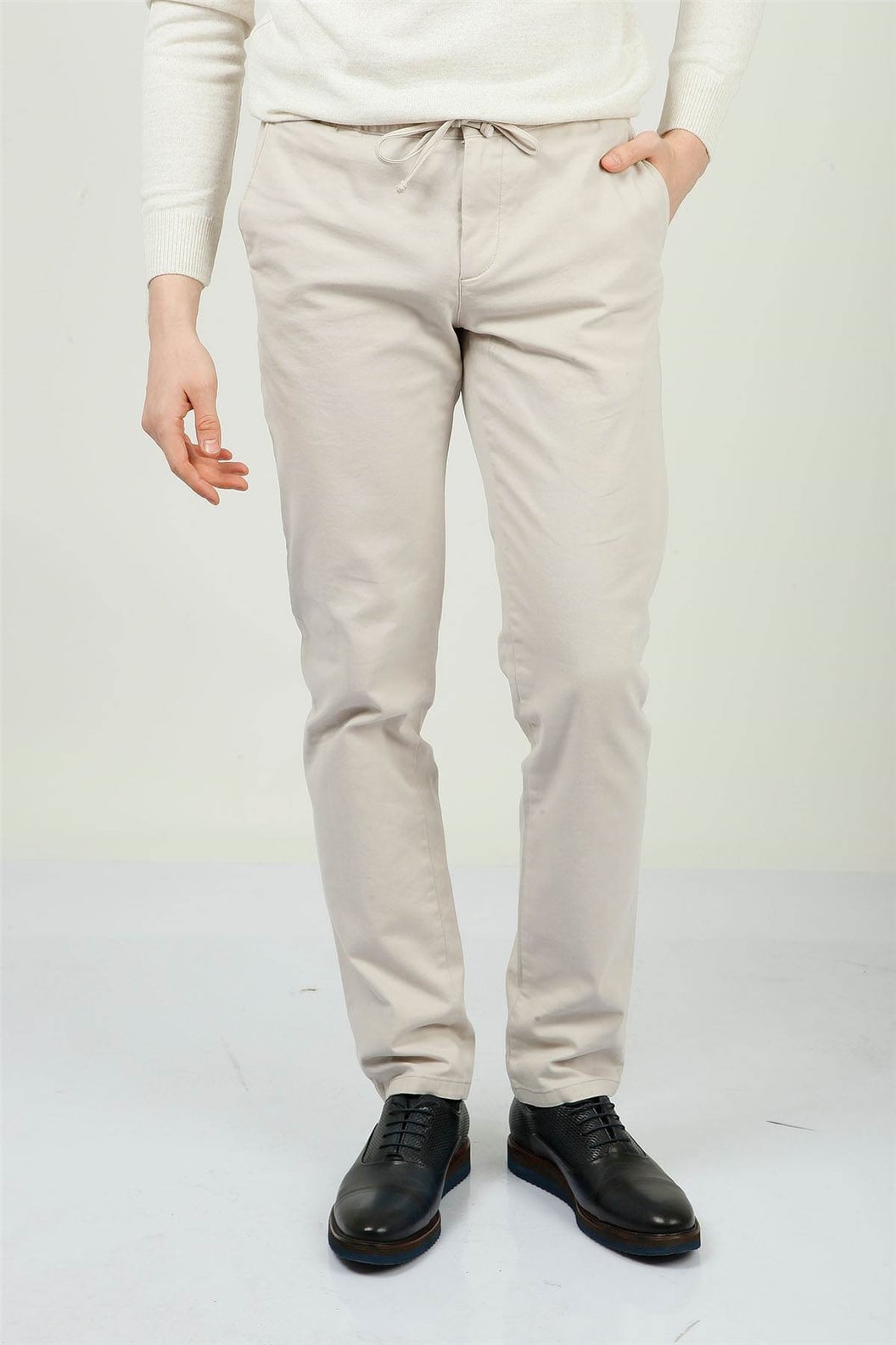 Taş Slim Fit Lastikli Pantolon