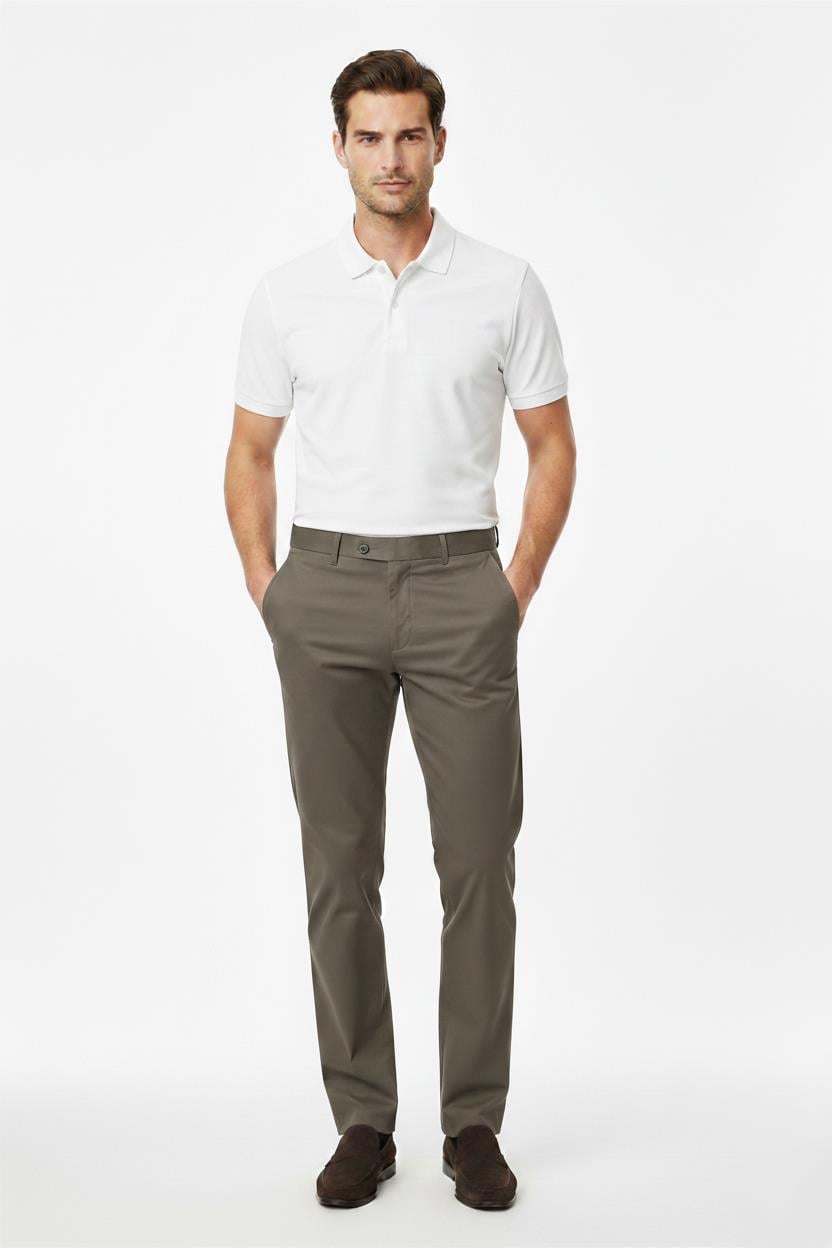 VİZON Comfort Fit Chino Pantolon