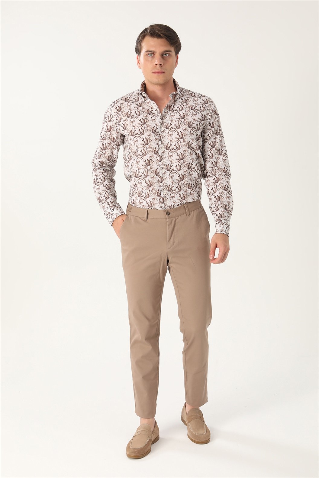 Vizon Comfort Fit İtalyan Cep Chino Pantolon