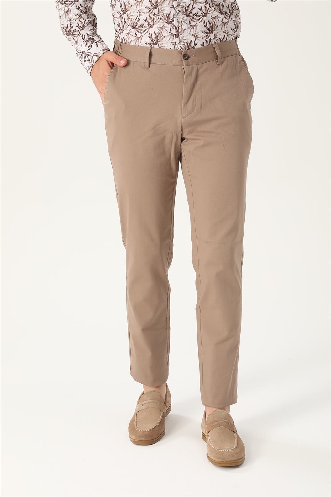 Vizon Comfort Fit İtalyan Cep Chino Pantolon