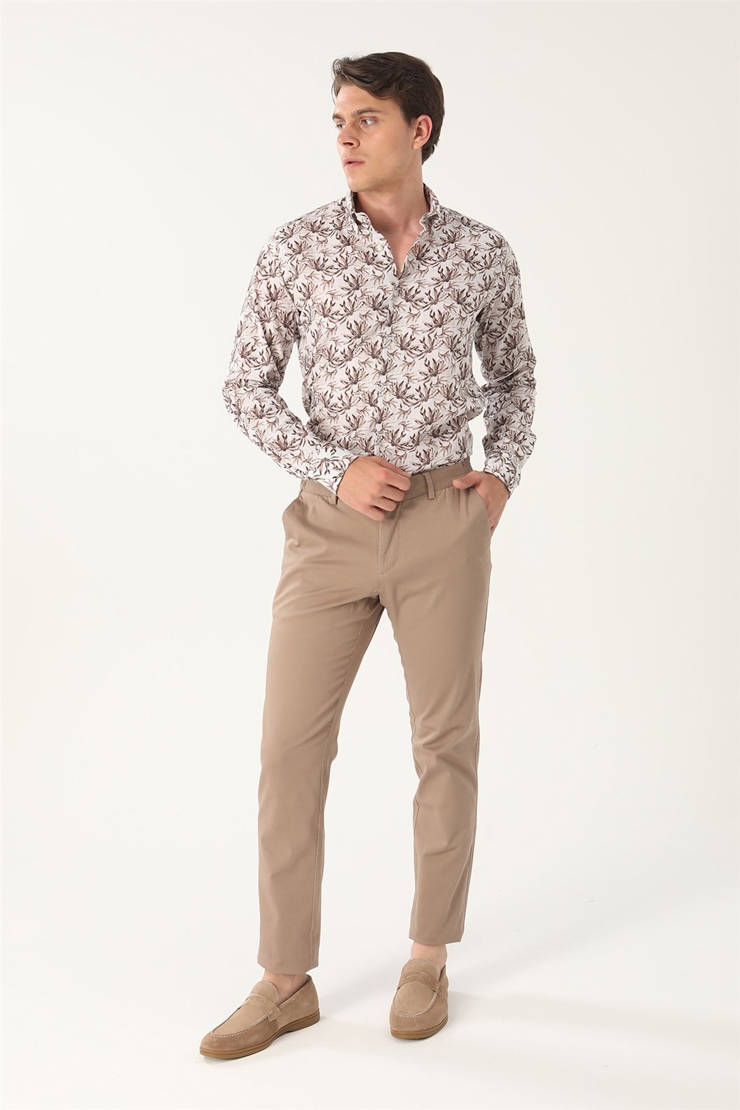 Vizon Comfort Fit İtalyan Cep Chino Pantolon