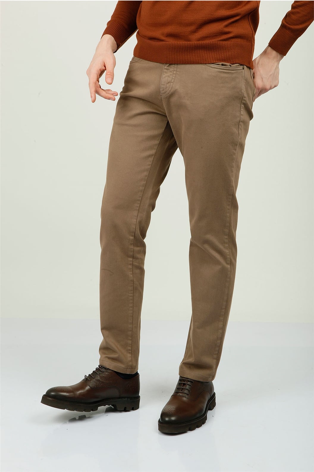 Vizon Slim Fit Chino Pantolon