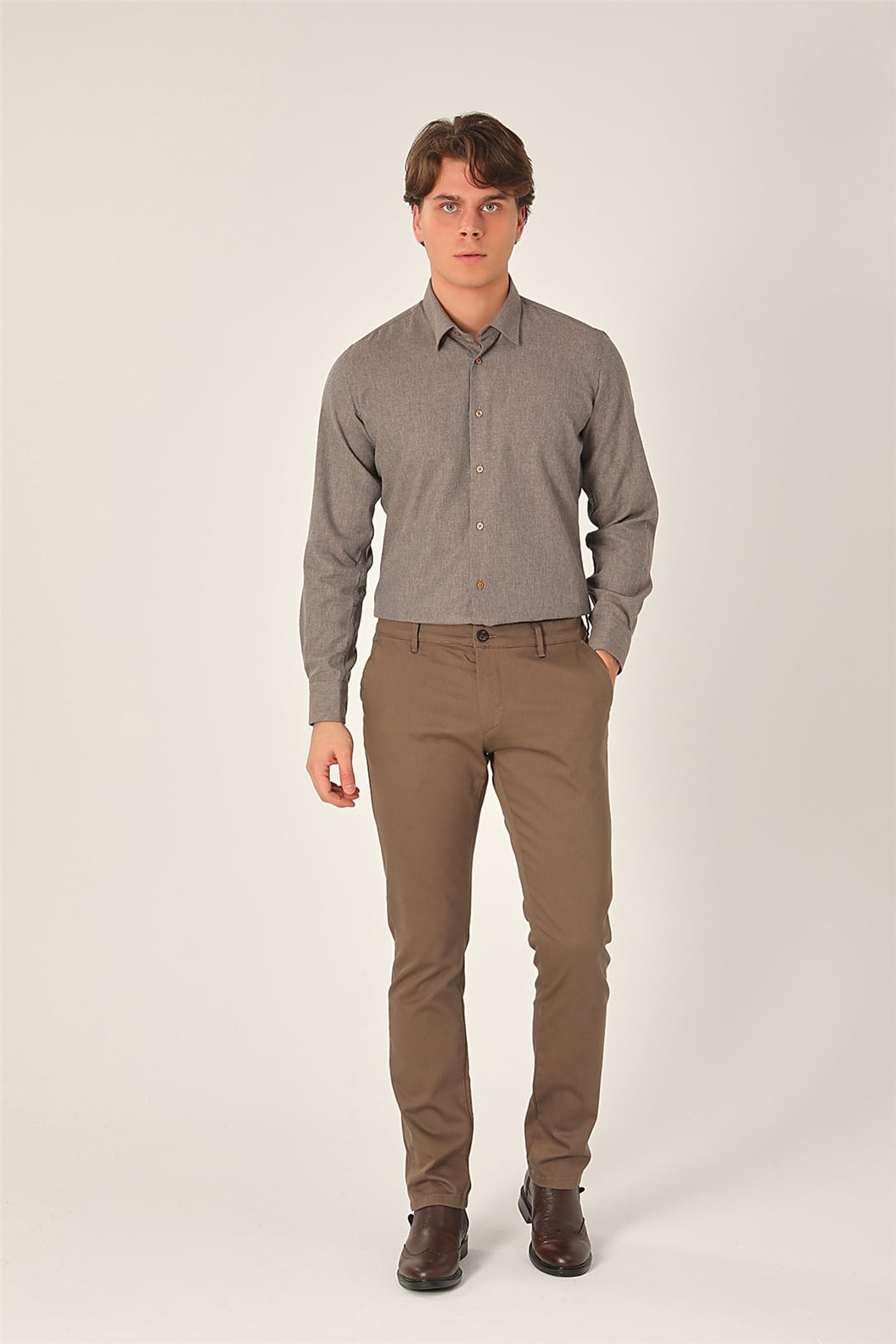 Vizon Slim Fit Chino Pantolon