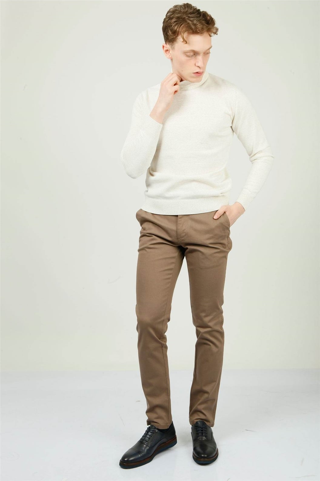 Vizon Slim Fit Chino Pantolon