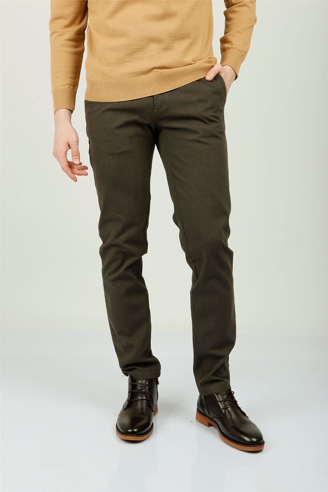 Vizon Slim Fit Lastikli Pantolon