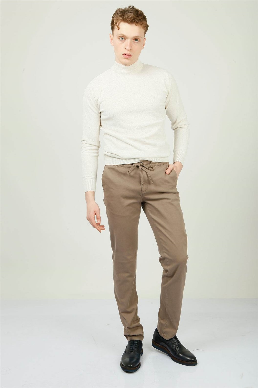 Vizon Slim Fit Lastikli Pantolon