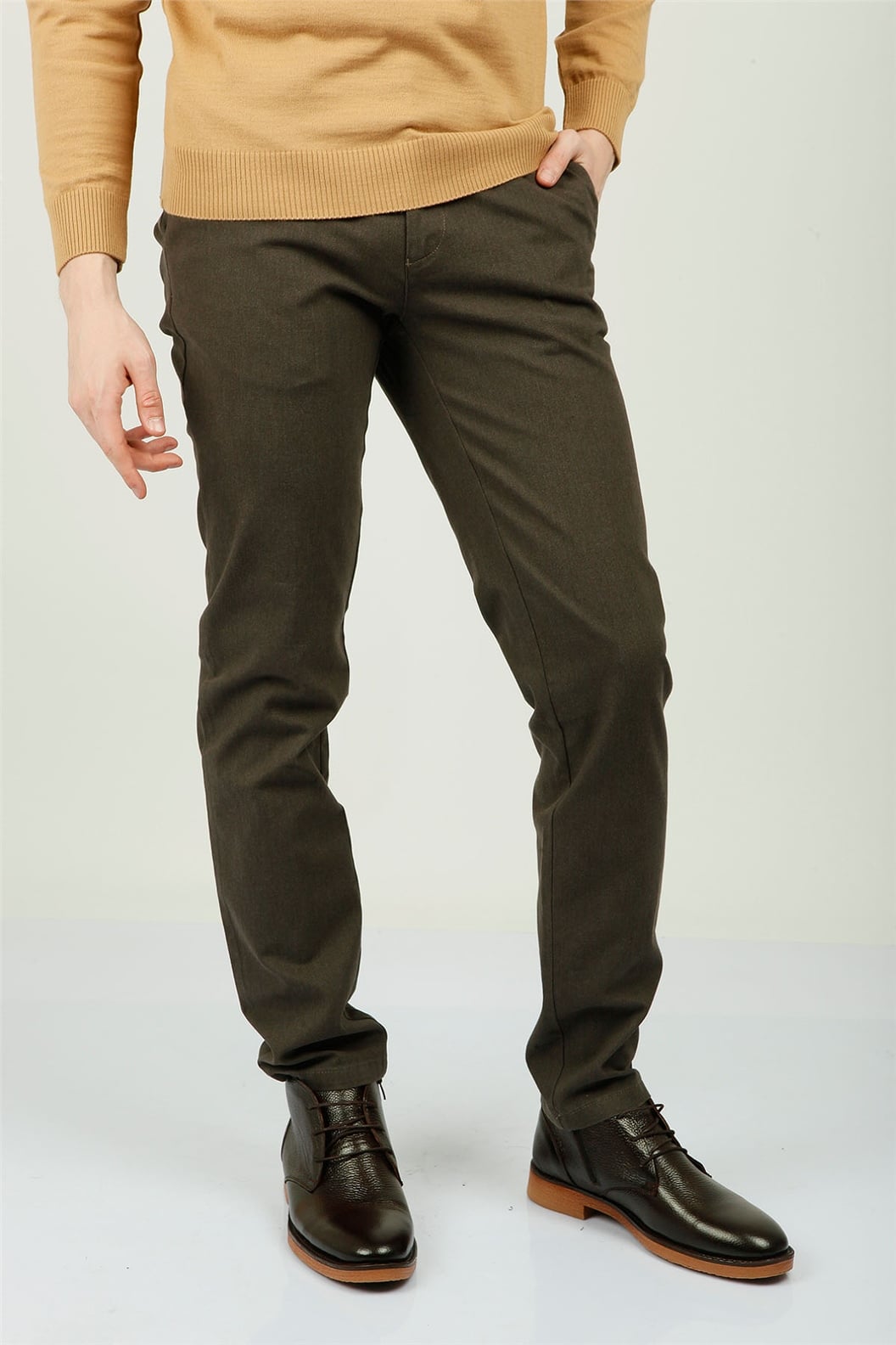 Vizon Slim Fit Lastikli Pantolon