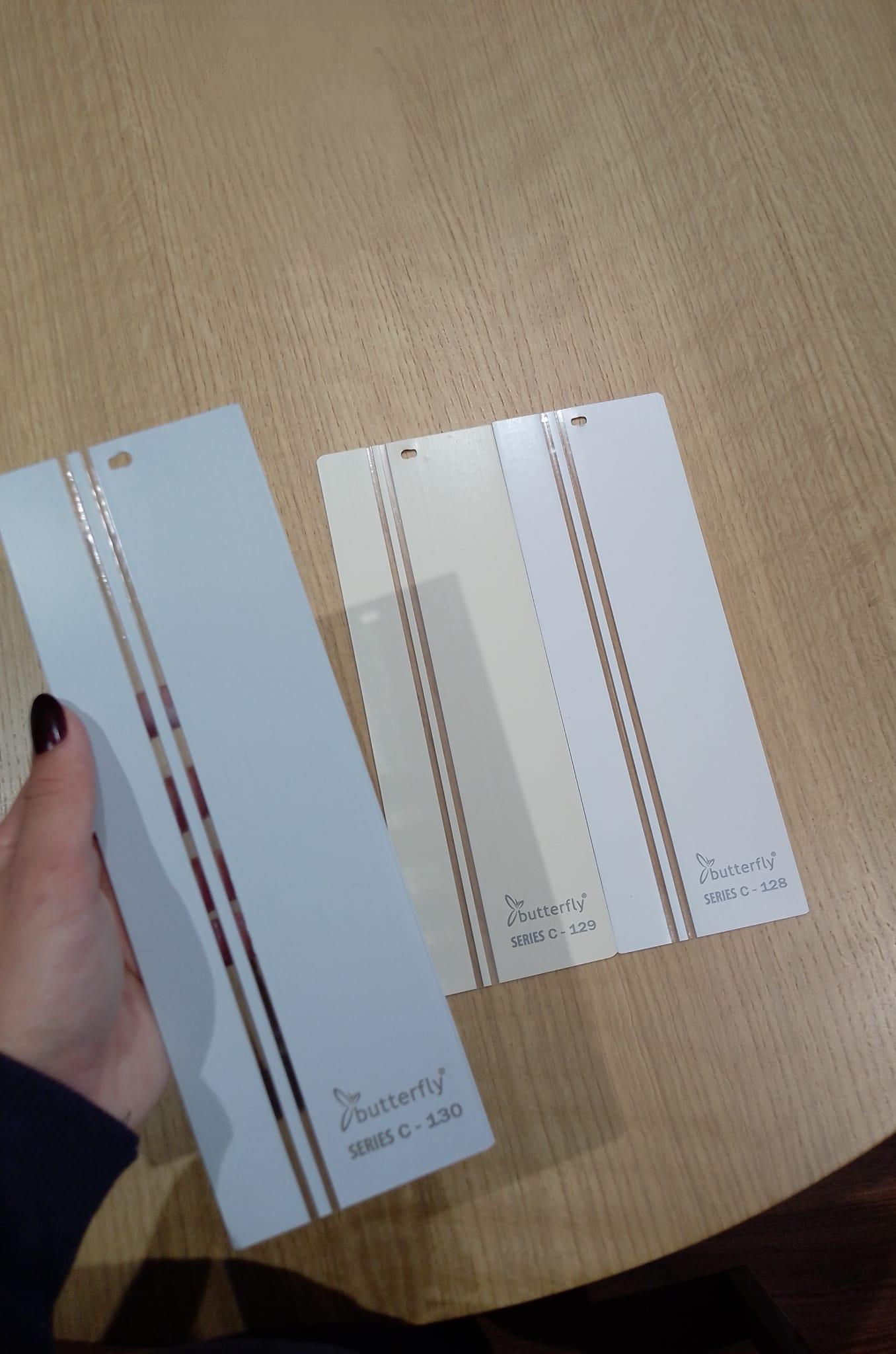 Çizgili PVC Dikey Perde