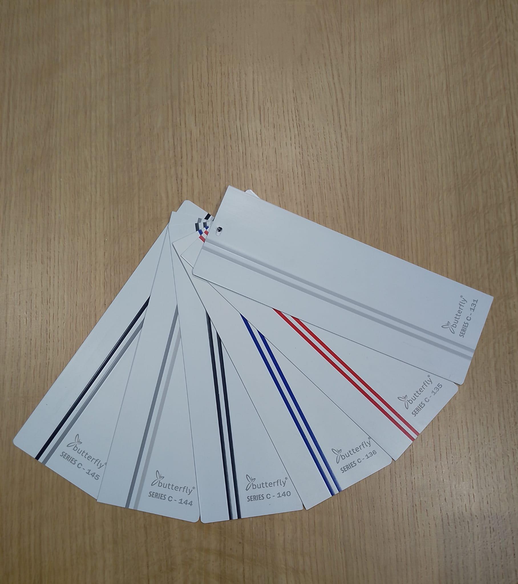 Çizgili PVC Dikey Perde