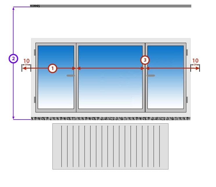 İthal Bambu Zebra Perde