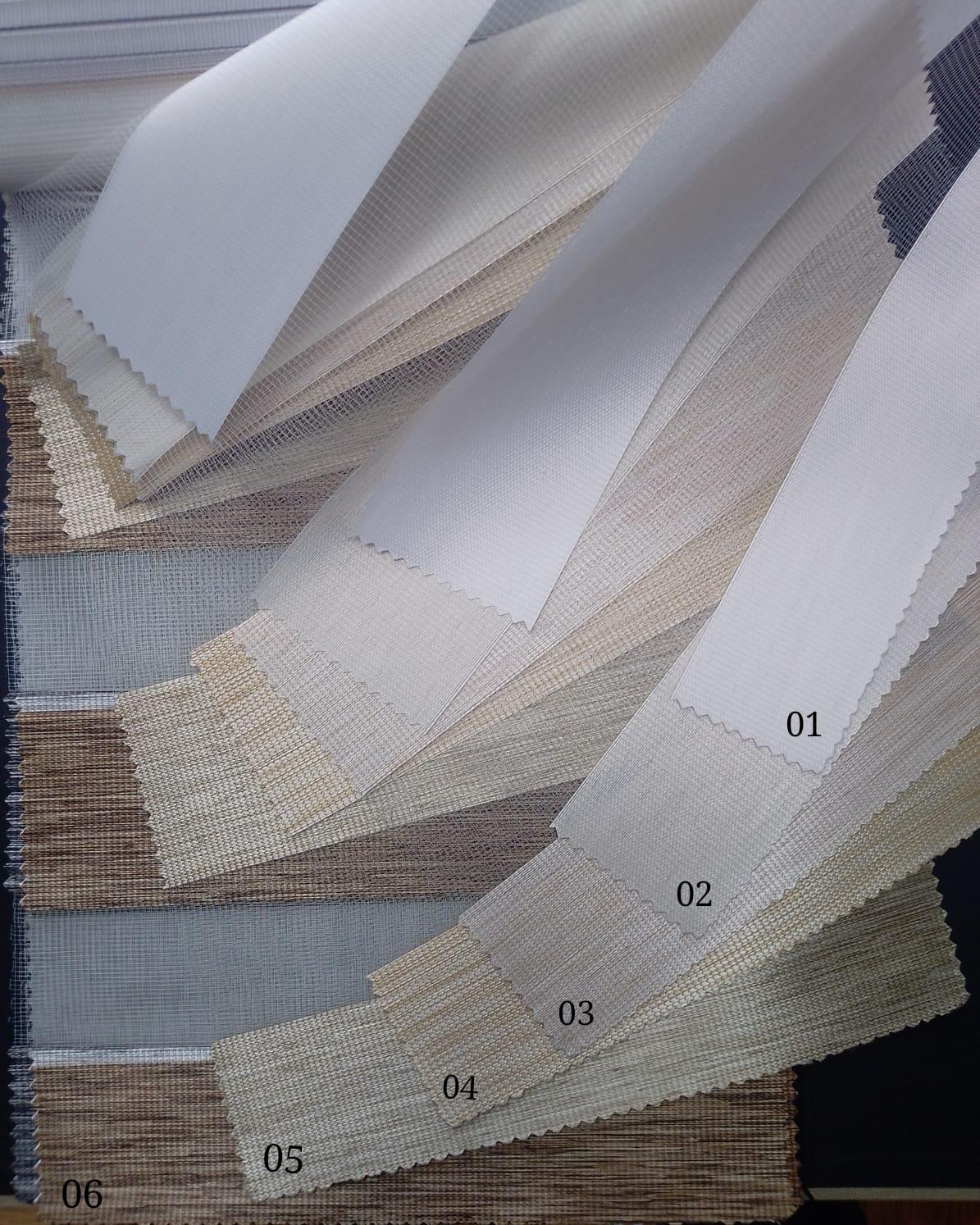 İthal Bambu Zebra Perde