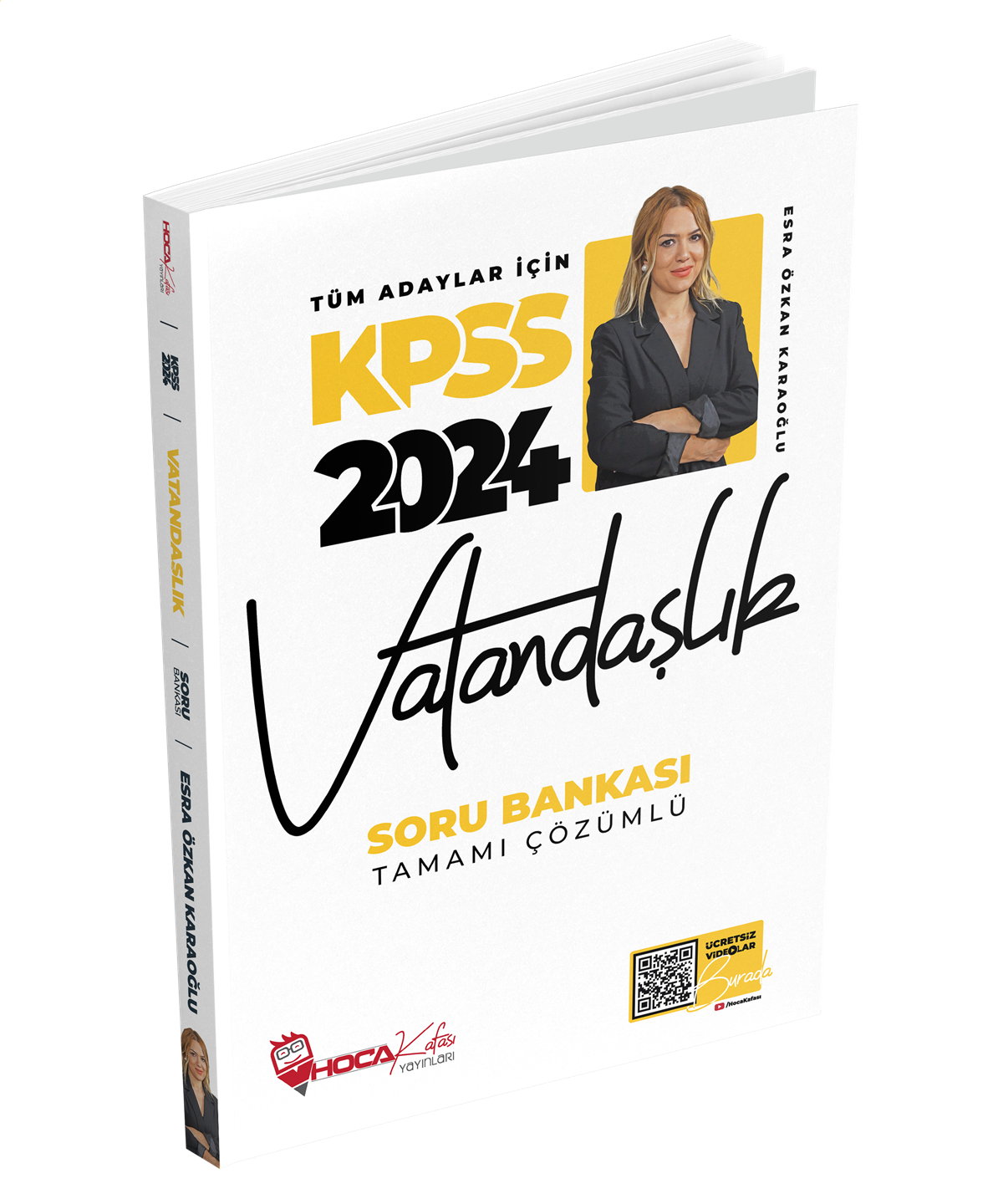  2024 KPSS  Vatandaşlık Tamamı Çözümlü Soru Bankası