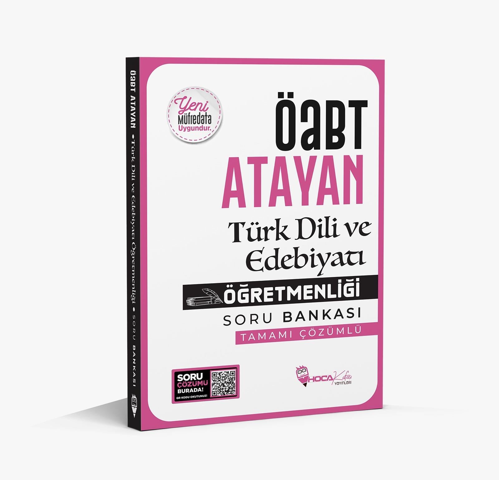 2024 ÖABT Atayan Türk Dili Ve Edebiyatı Soru Bankası (Tamamı QR Kod Çözümlü)