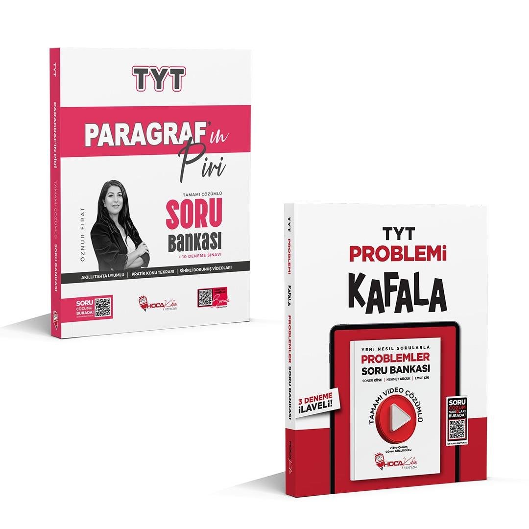 2024 Paragraf'ın Piri -Problemleri Kafala Soru Bankası 2 Li Set