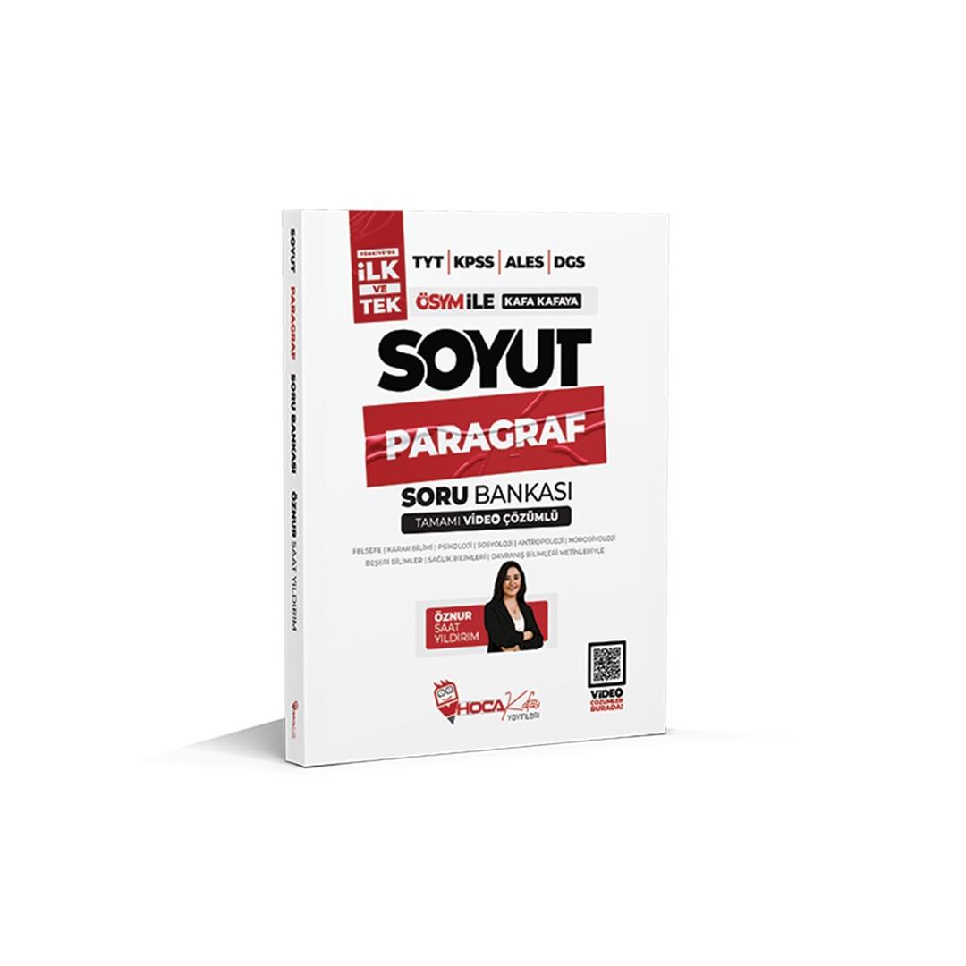 2024 SOYUT PARAGRAF SORU BANKASI - (TYT-KPSS-ALES-DGS ) ÖZNUR SAAT YILDIRIM - HOCA KAFASI YAYINLARI 