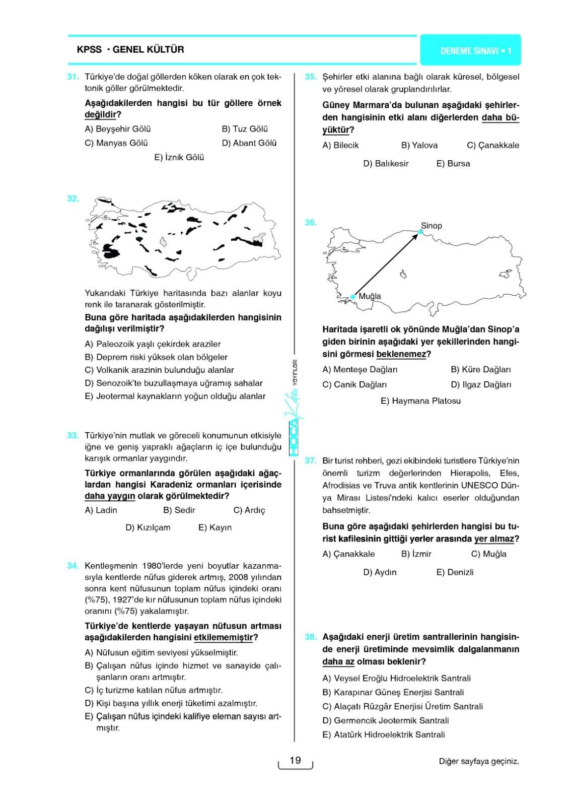 2026 KPSS GY-GK KAFA METRE 5'Lİ Deneme Sınavı 