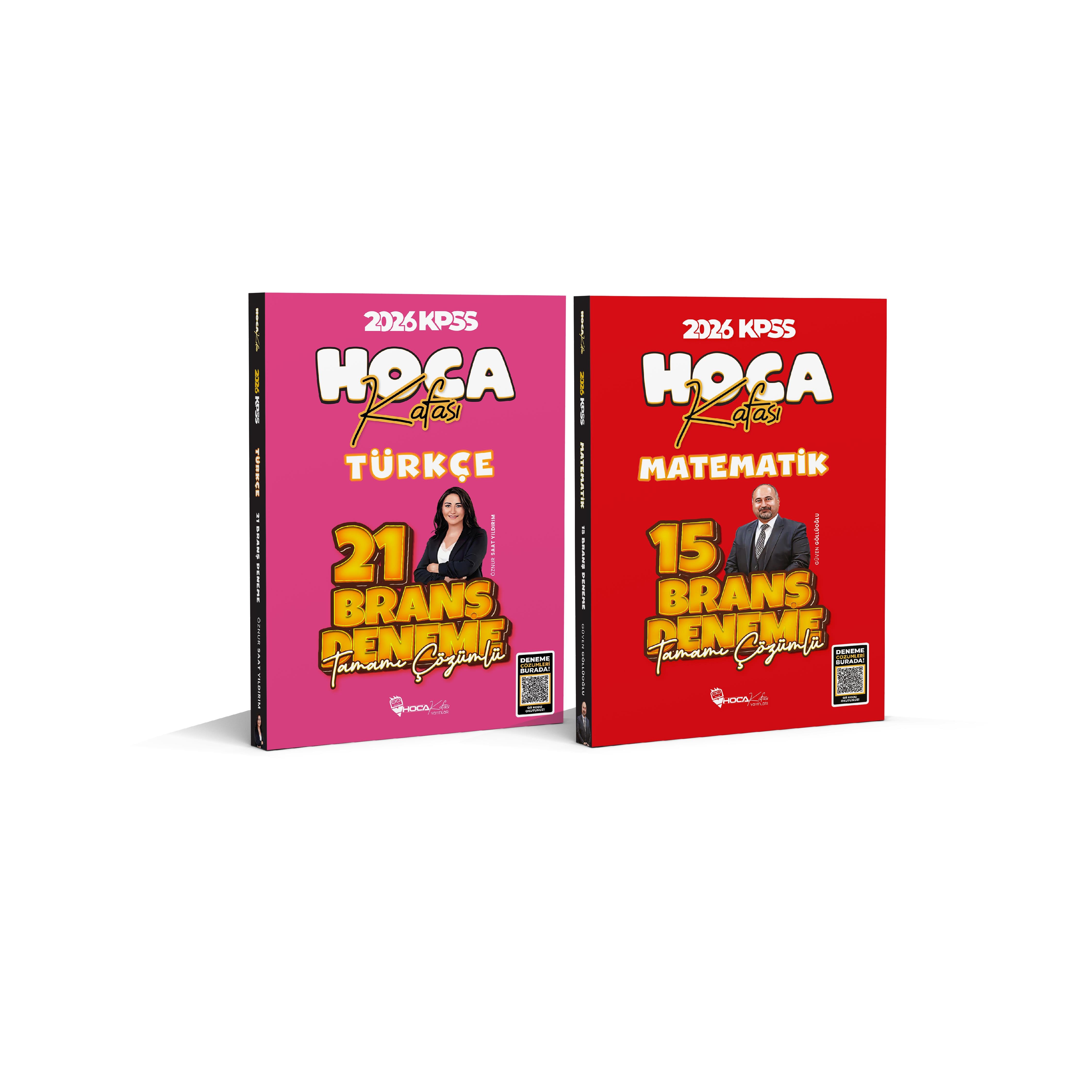 2026 KPSS Türkçe 21 Li- Matematik 15 Li Tamamı Çözümlü Branş Deneme