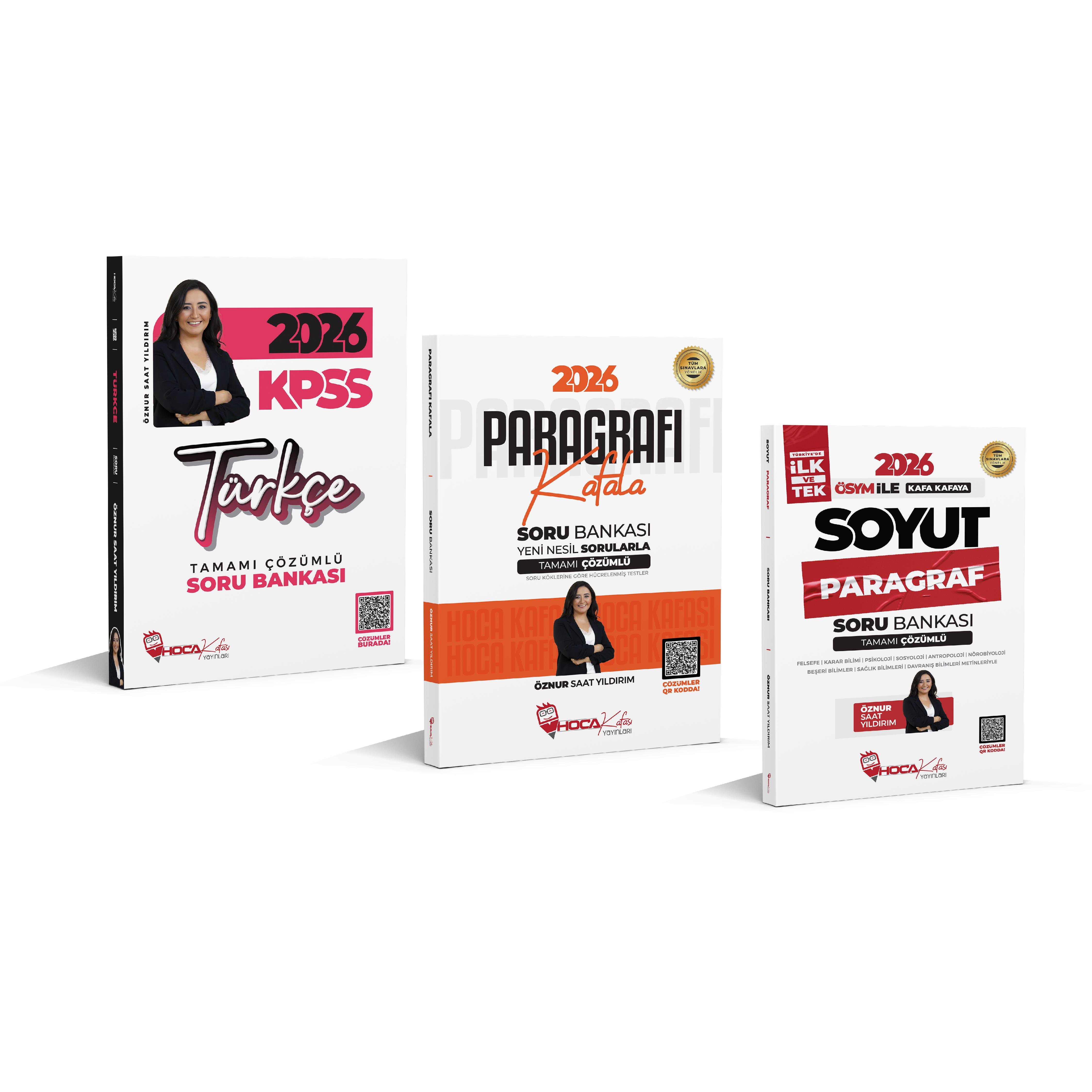 2026 KPSS Türkçe Soru Bankası- Paragrafı Kafala- Soyut Paragraf Soru Bankası 3 Lü Set