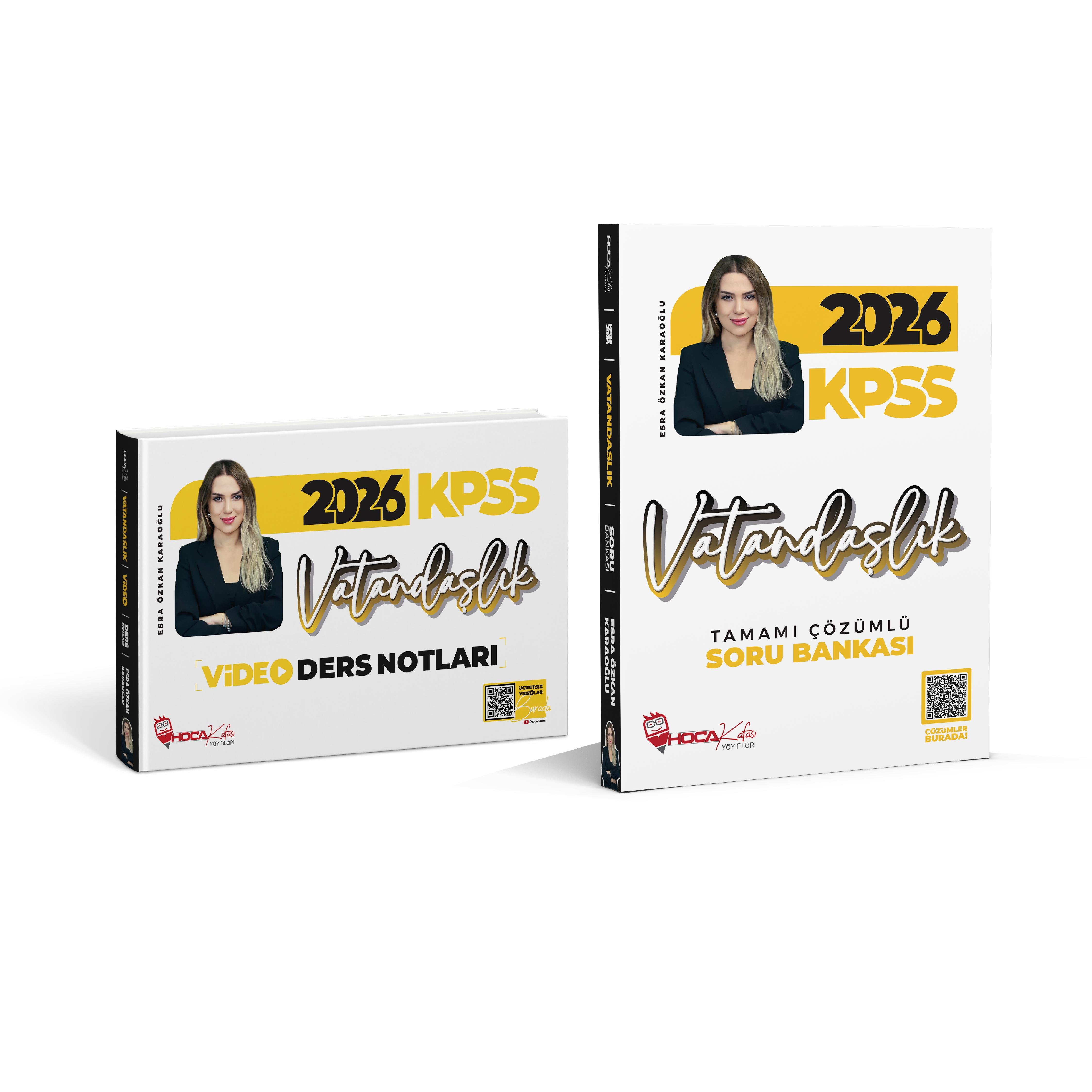 2026 KPSS Vatandaşlık Soru Bankası- Video Notlar 2 Li Set