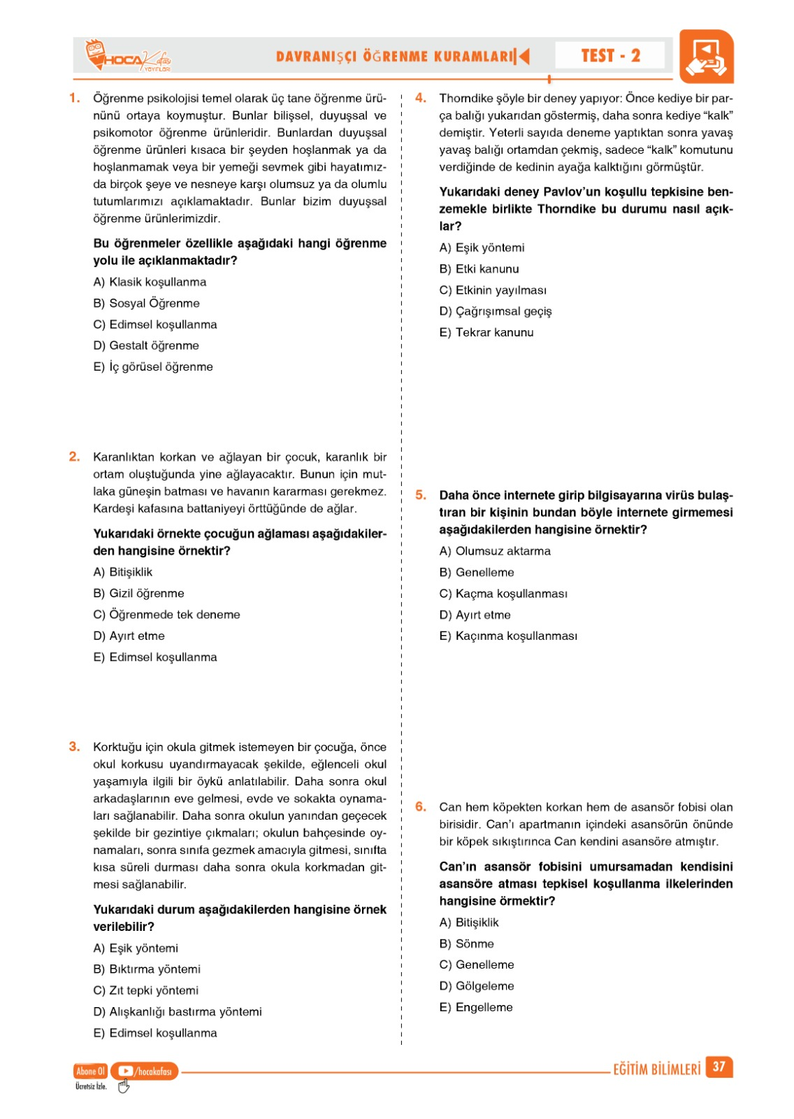 2026 MEB – AGS  Eğitim Bilimleri Soru Bankası– 2 ( ÖMER EKİCİ ) + Mevzuat  Bilgisi (ESRA ÖZKAN KARAOĞLU) Soru 2 Lİ Set