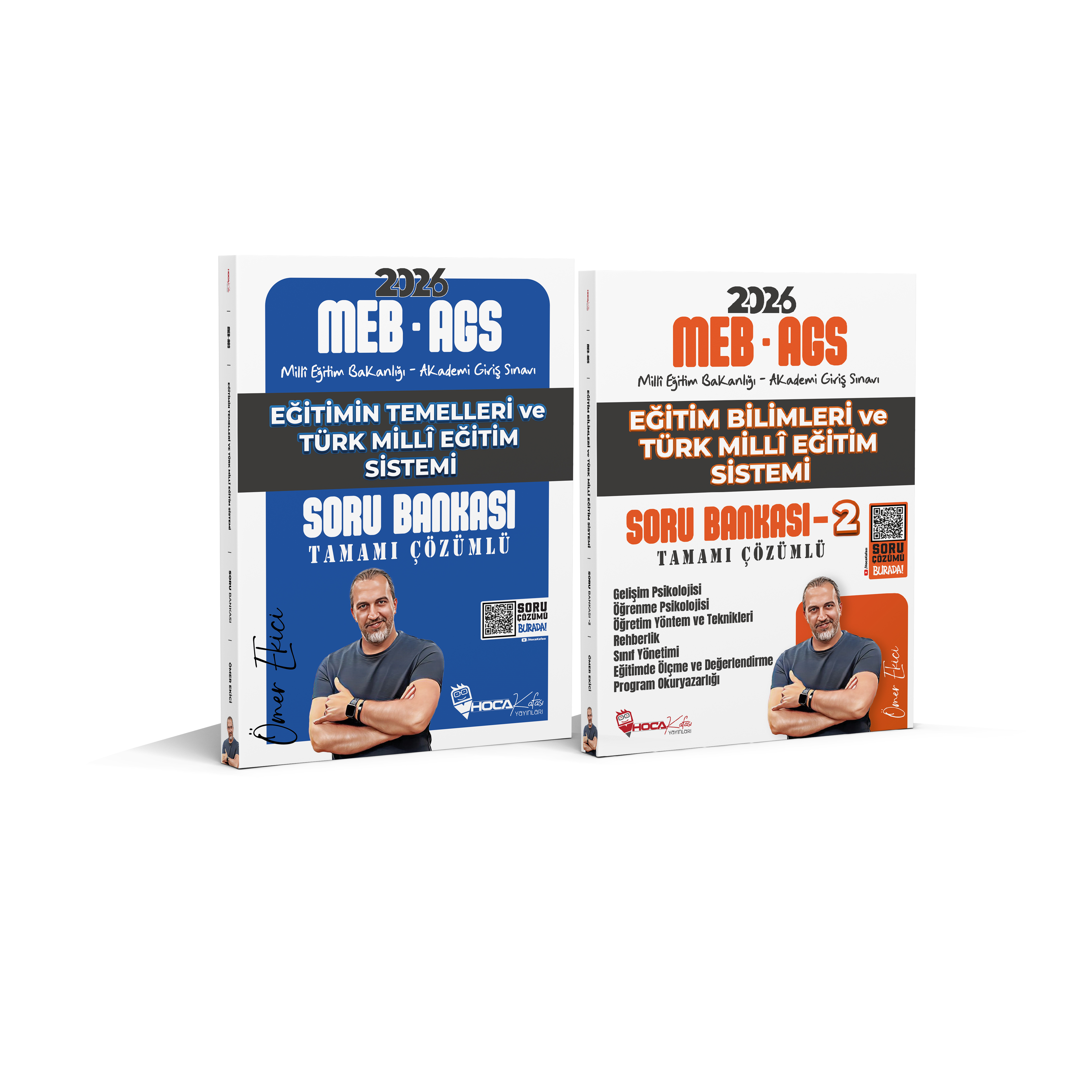 2026 MEB-AGS Eğitimin Temelleri ve Türk Millî Eğitim Sistemi -  Eğitim Bilimleri Ve Türk Milli Eğitim Sistemi Soru Bankası– 2  (ÖMER EKİCİ) 2 Li Set