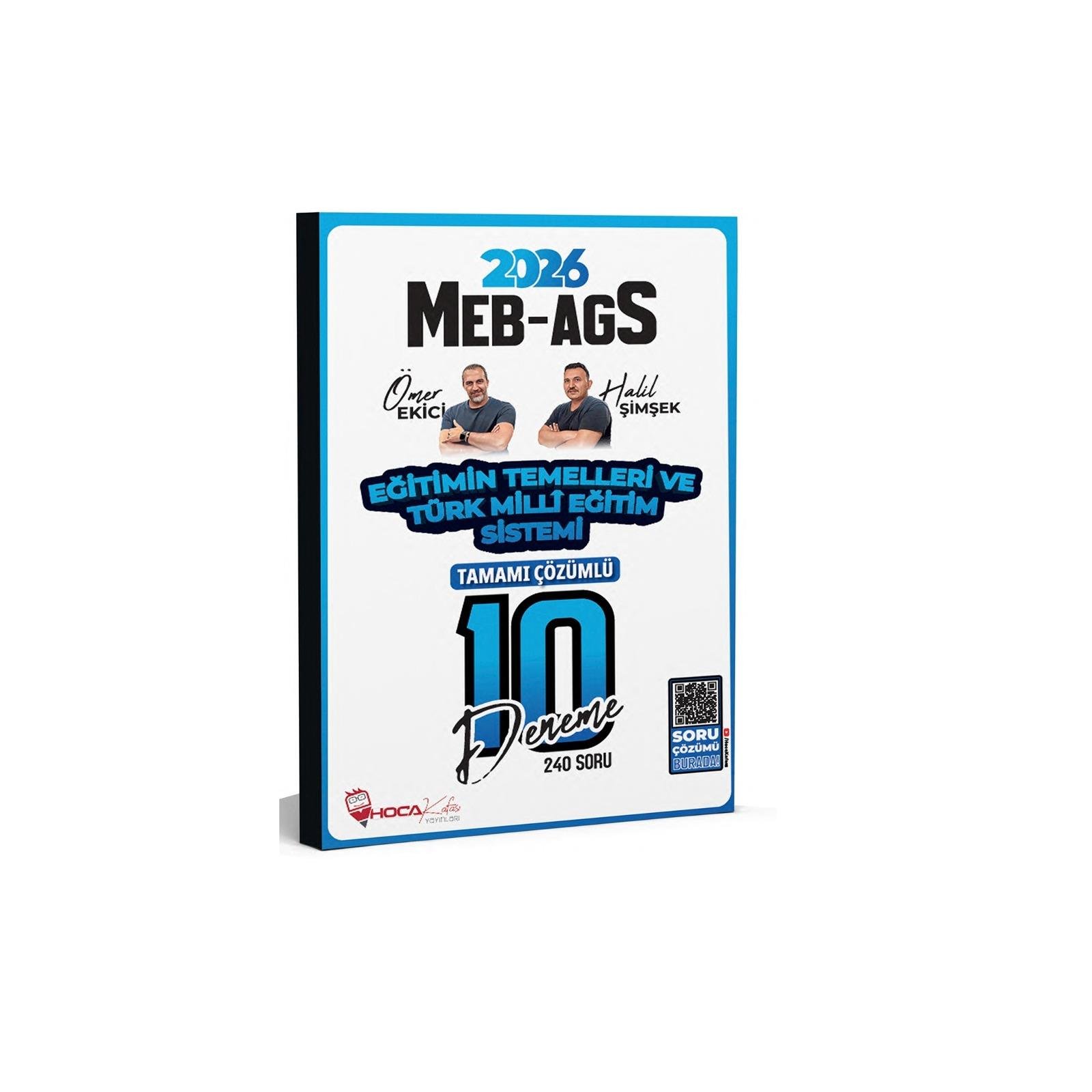 2026 MEB – AGS Eğitimin Temelleri Ve Türk Milli Eğitim Sistemi 10 Lu Deneme Sınavı