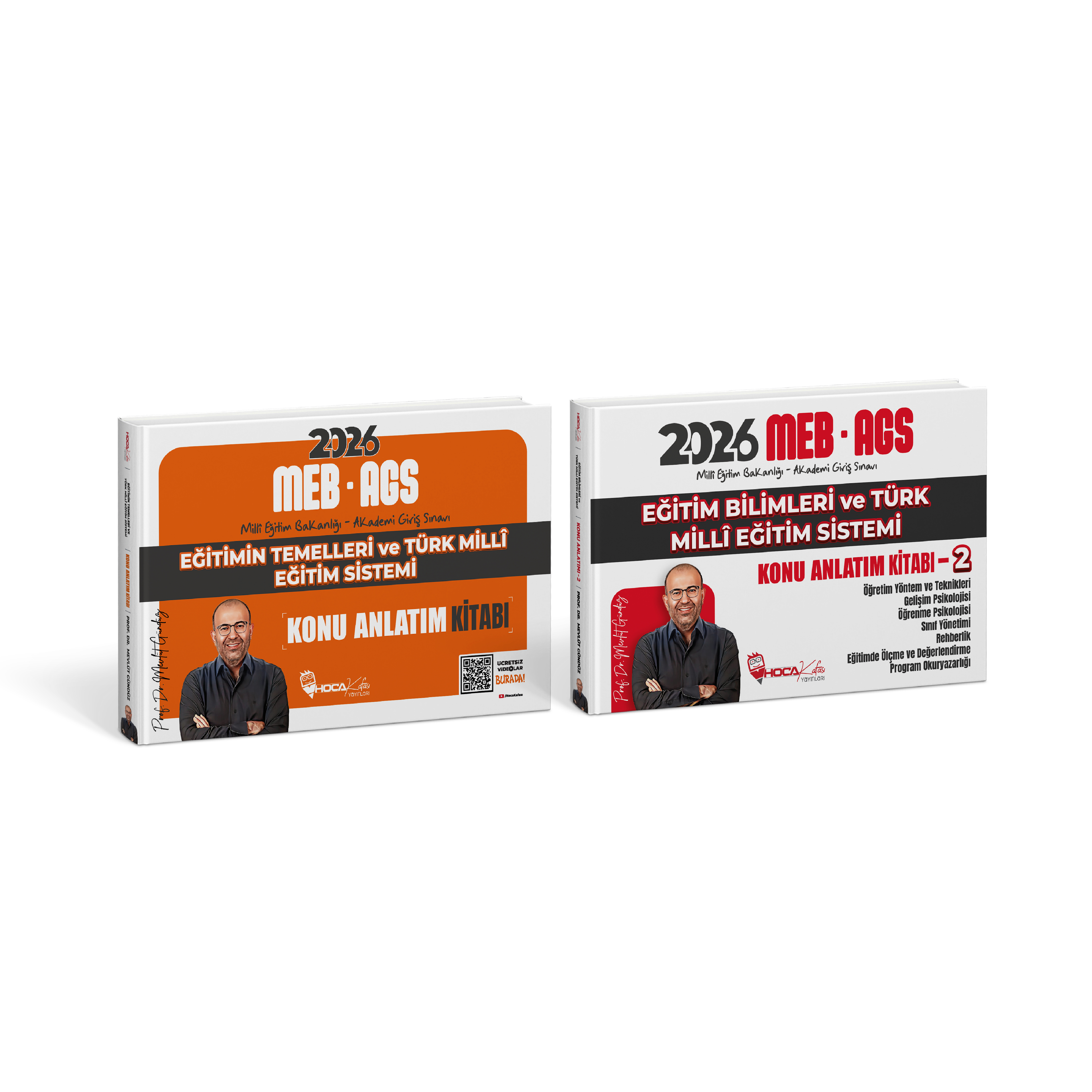 2026 MEB-AGS Eğitimin Temelleri ve Türk Millî Eğitim Sistemi Konu Anlatım Kitabı - Eğitim Bilimleri Ve Türk Milli Eğitim Sistemi Konu Anlatım Kitabı – 2  (MEVLÜT GÜNDÜZ) 2 Li Set