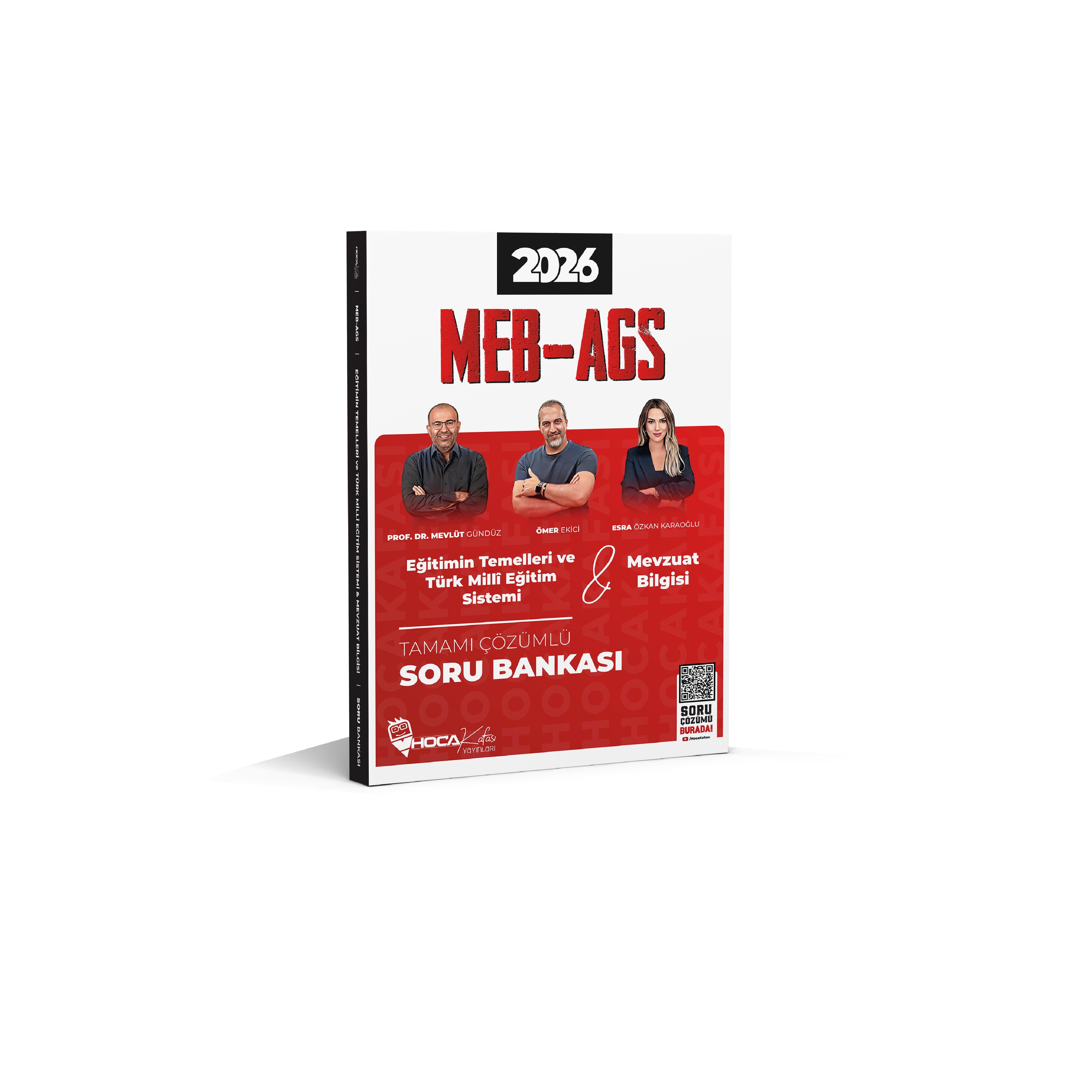 2026 MEB AGS Eğitimin Temelleri ve Türk Millî Eğitim Sistemi - Mevzuat Bilgisi Tamamı Çözümlü Soru Bankası