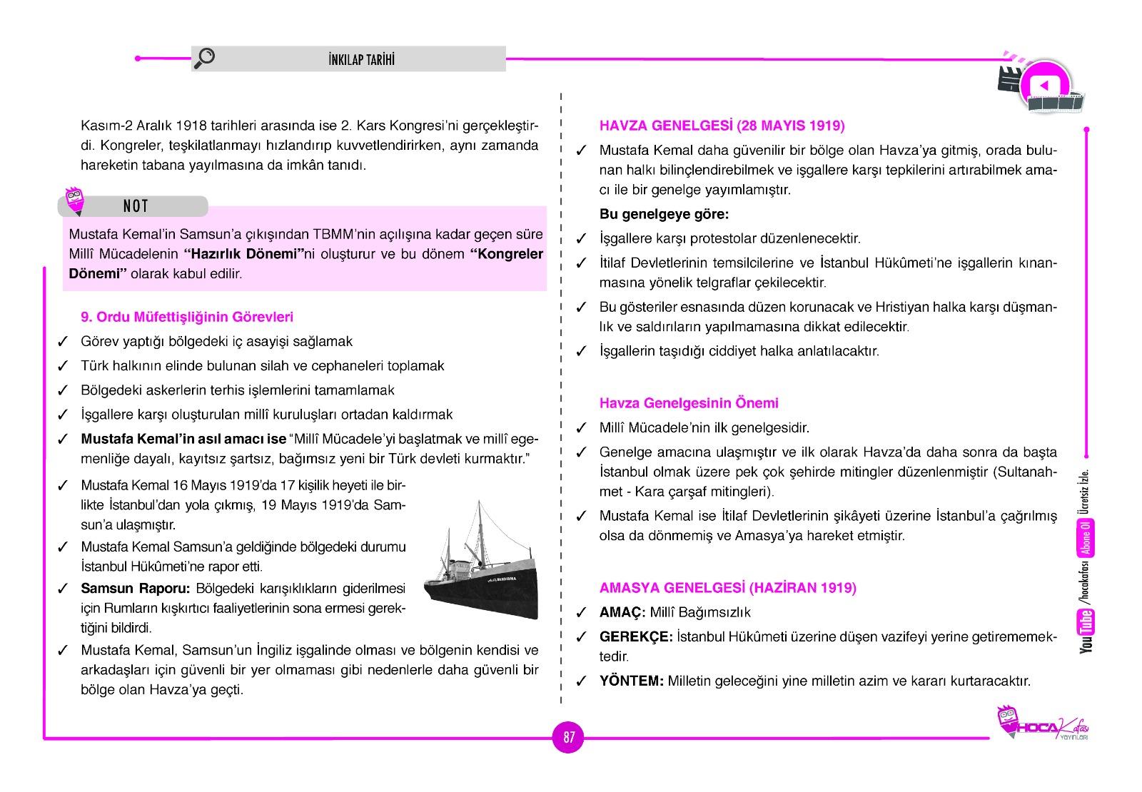 2026 MEB – AGS Tarih Video Ders Notları