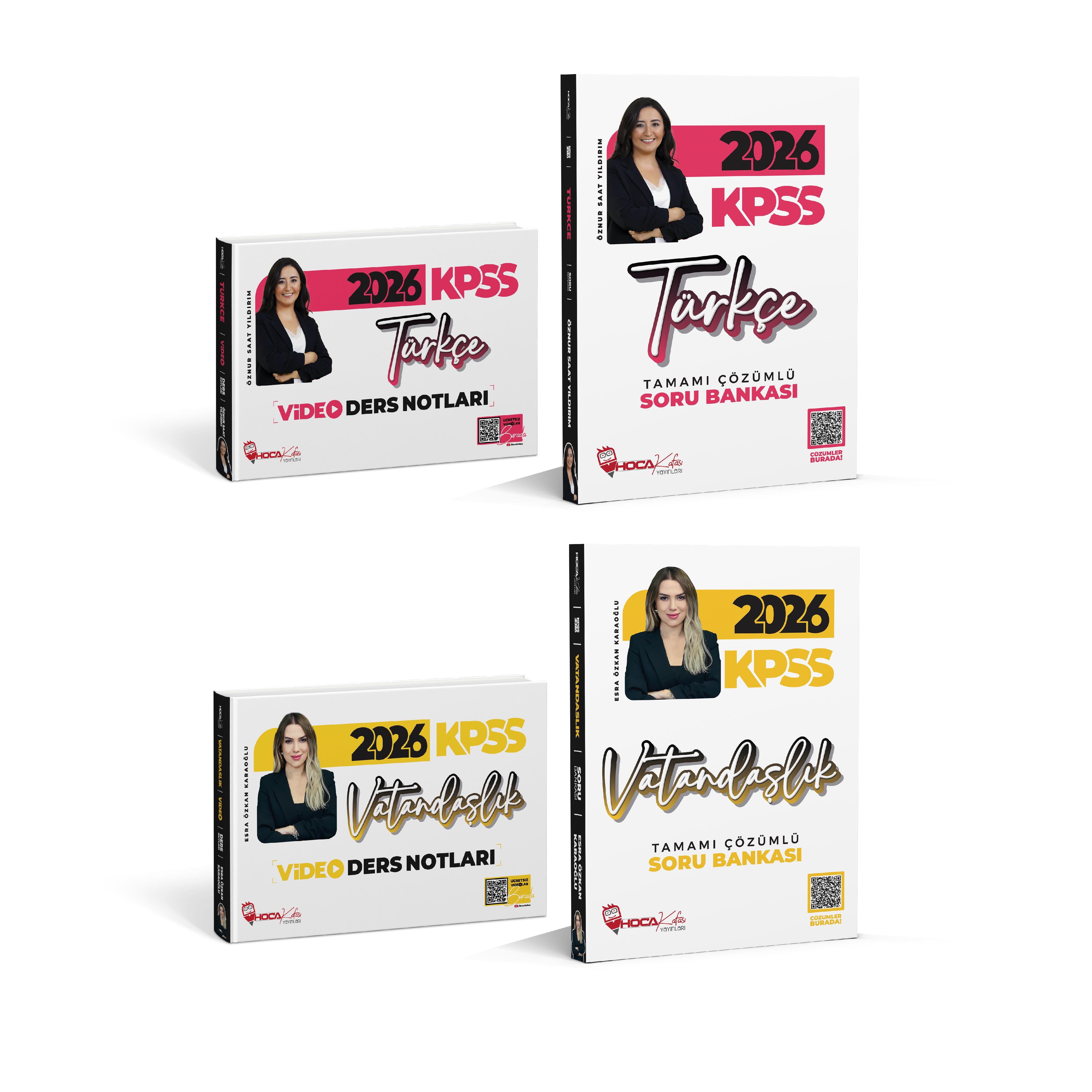 2026 Türkçe Soru- Türkçe Video-Vatandaşlık Soru -Vatandaşlık Video 4 Lü Set