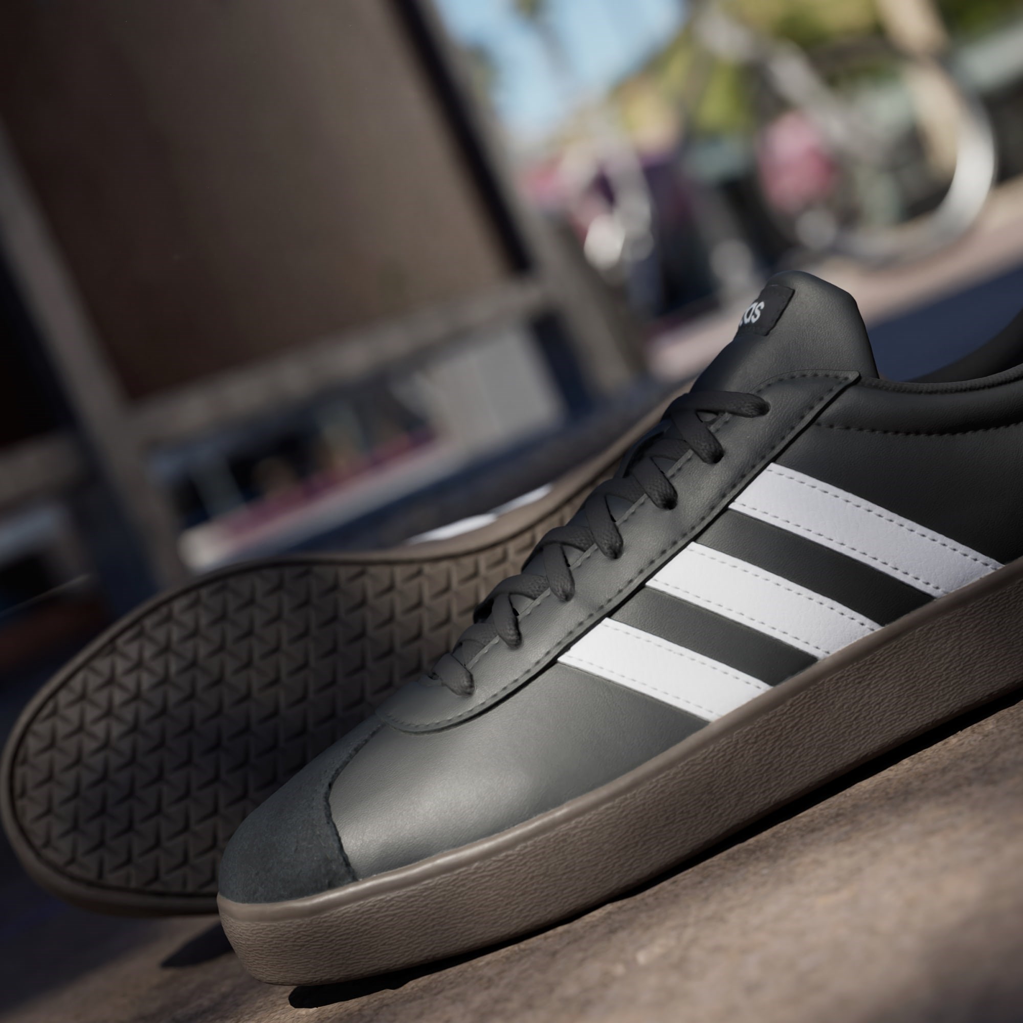 ADİDAS VL COURT BASE CBLACK/FTWWHT/CBLACK