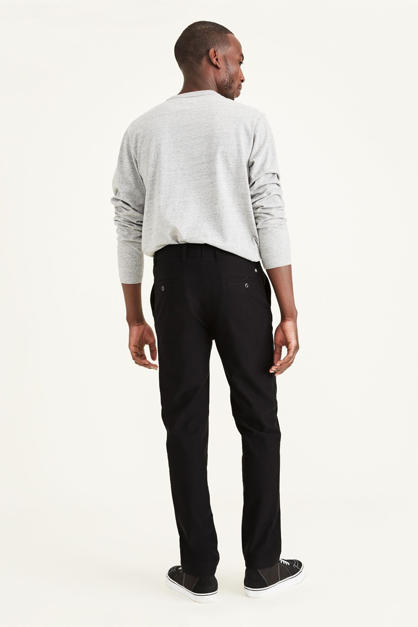Dockers Comfort Knit Chino Slim Pantolon MINERAL BLACK