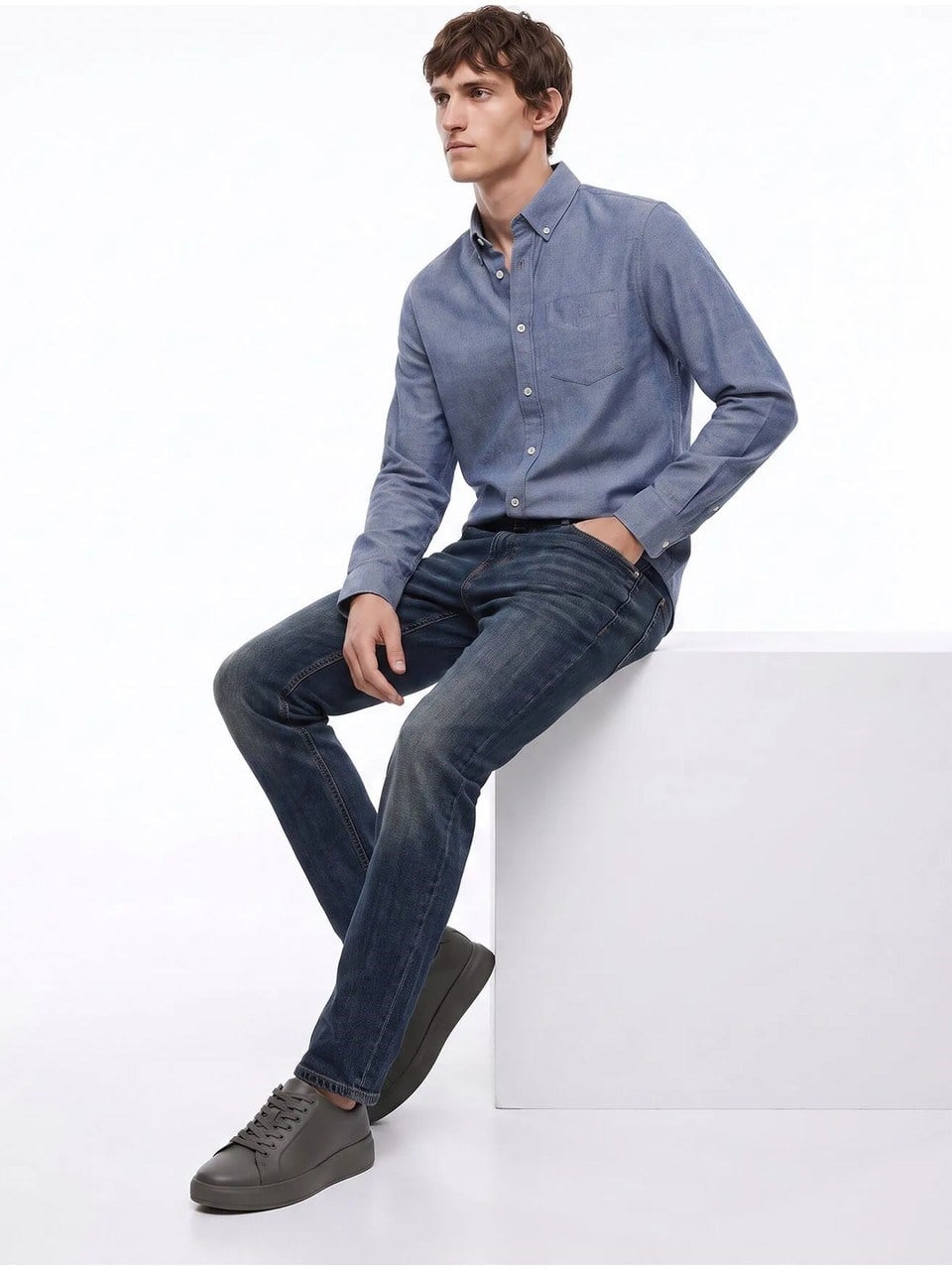 Dockers Diagonal Gömlek Navy
