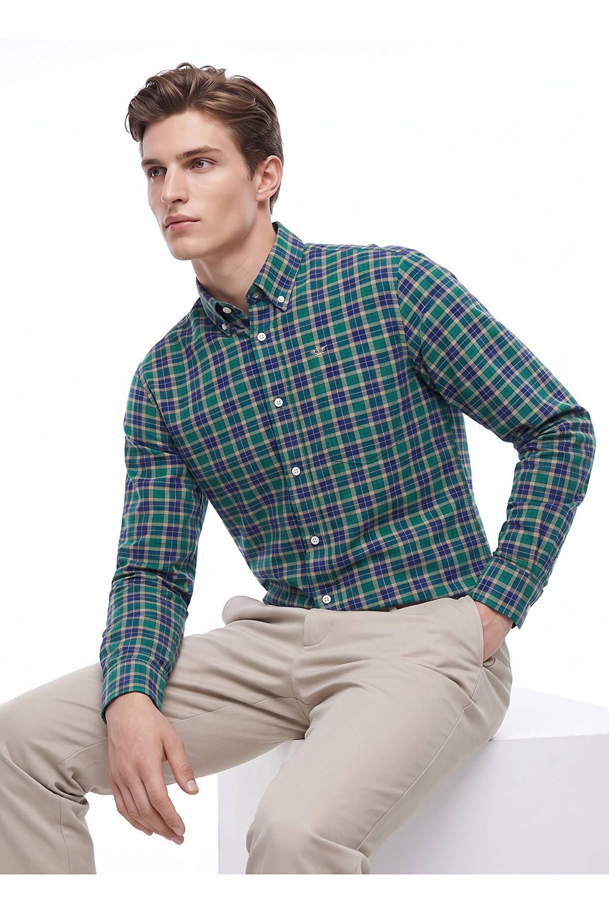 Dockers Ekose Gömlek Green