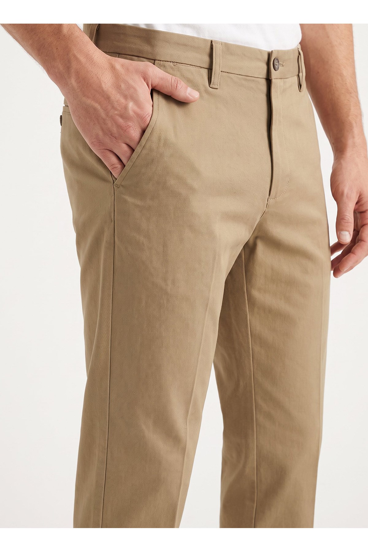 Dockers Workday Khaki Slim Pantolon NEW BRITISH KHAKI