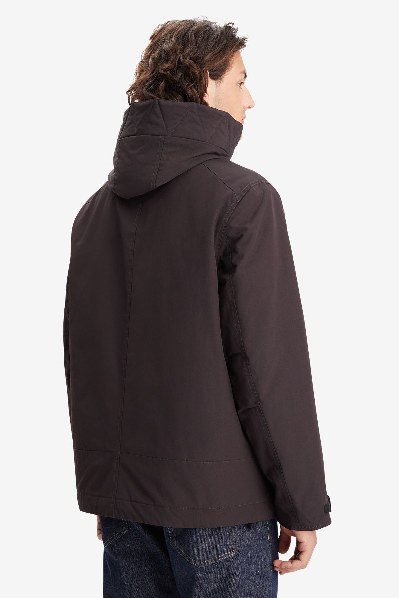 Rain Hoodie Black
