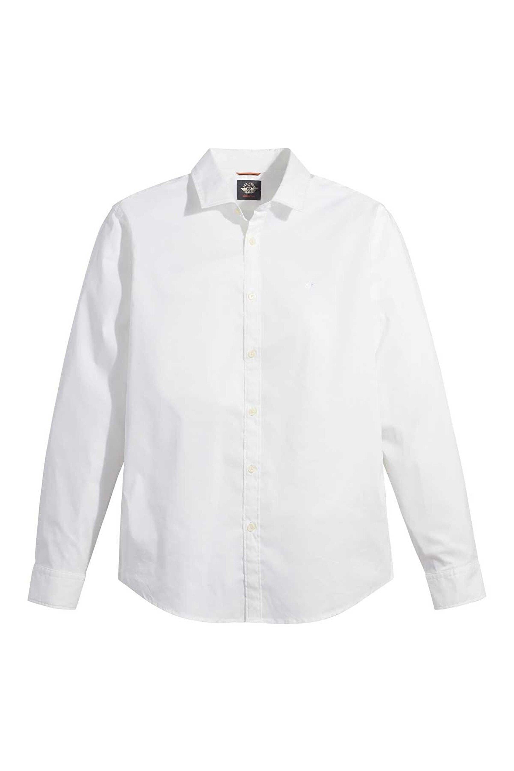 Refined Poplin Beyaz Gömlek Beige