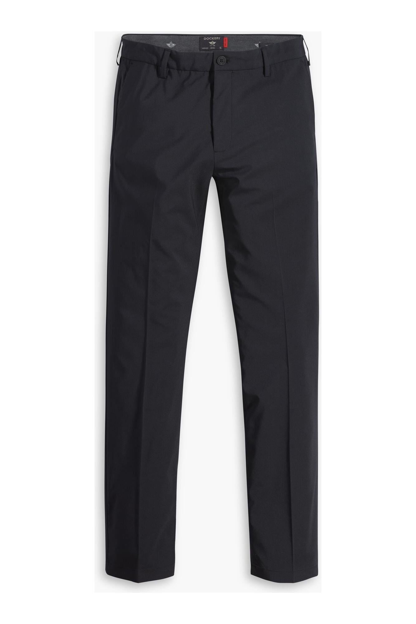 Signature Go Siyah Khaki Slim Fit Pantolon Black