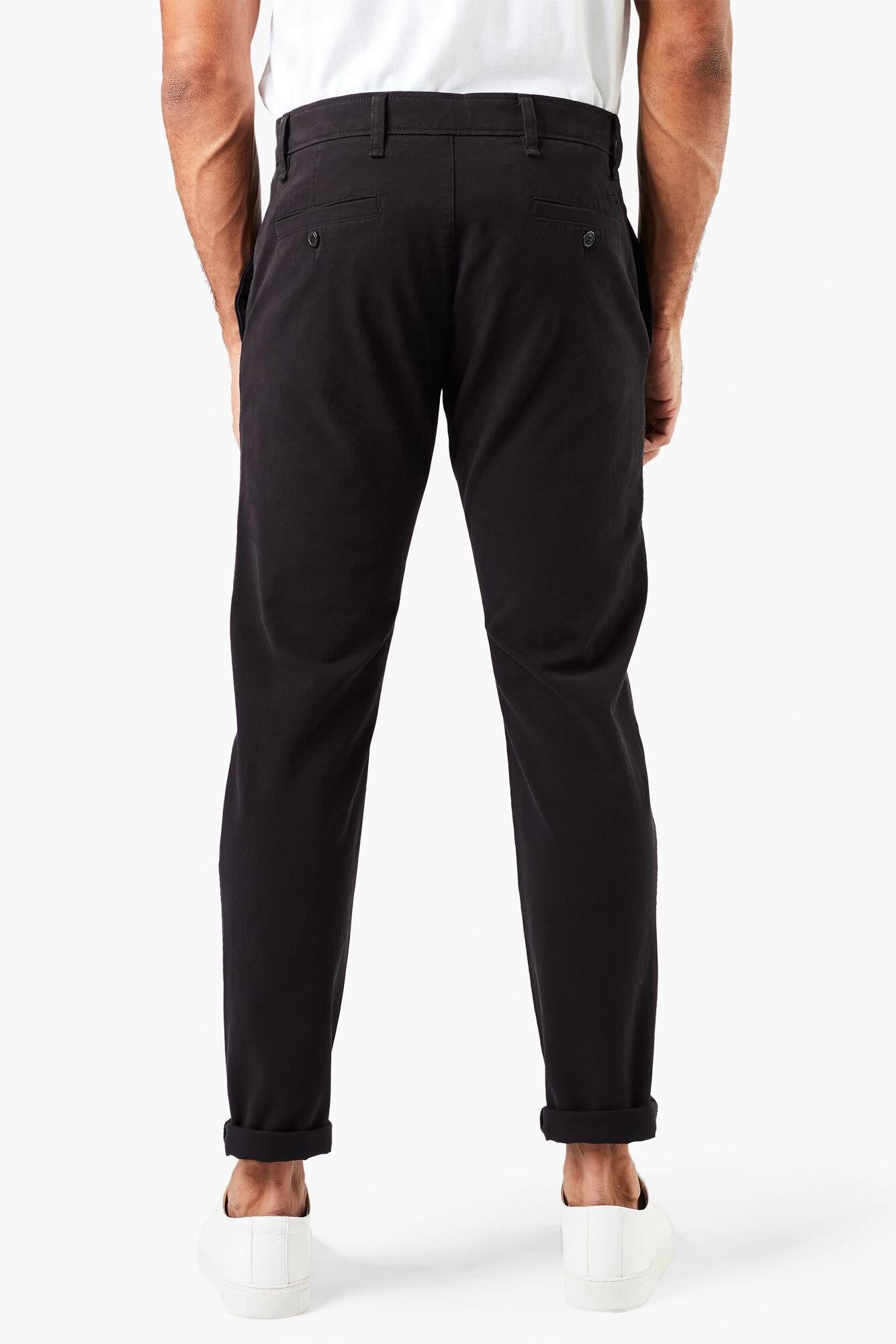 Smart 360 Flex Siyah Ultimate Skinny Fit Chino Pantolon Black