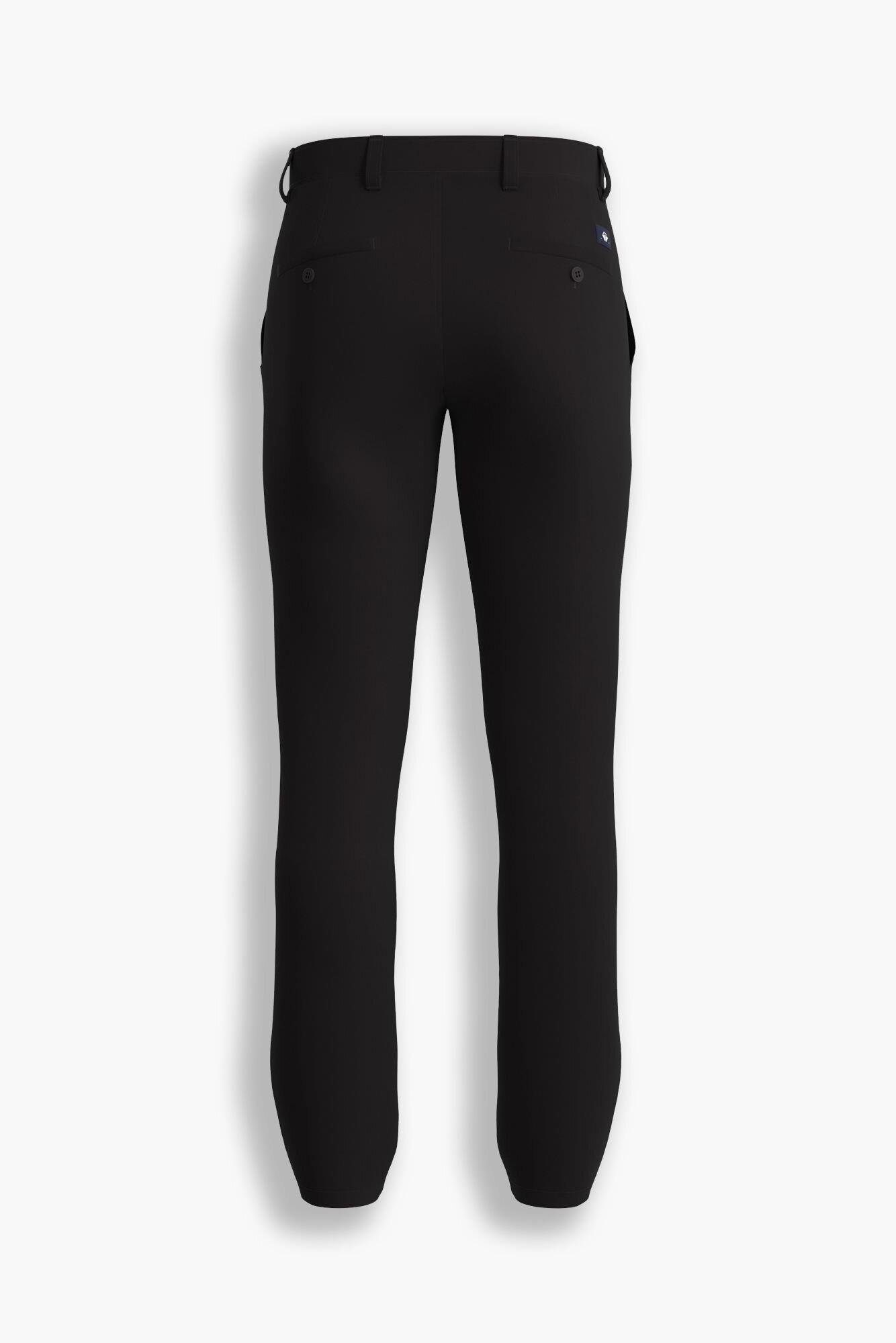 Smart 360 Flex Siyah Ultimate Skinny Fit Chino Pantolon Black