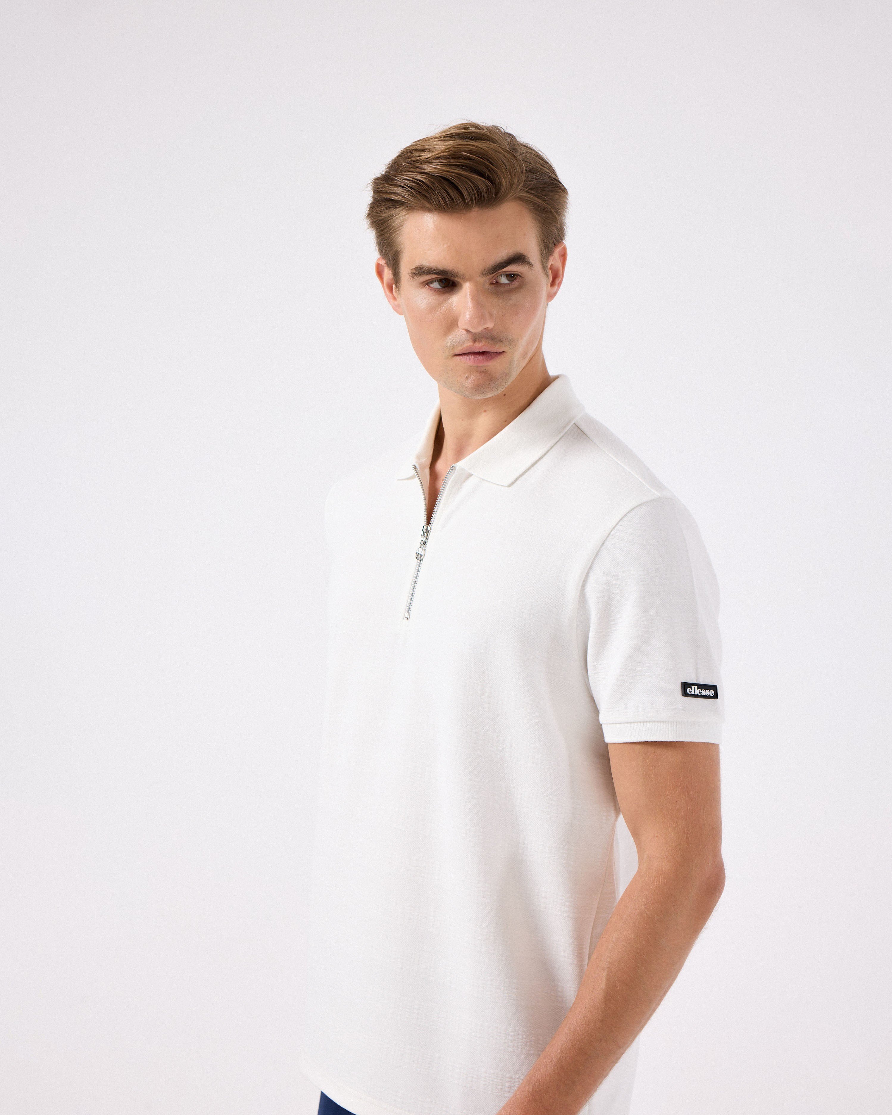 Ellesse Erkek Polo Tişört EM493-OF Off White