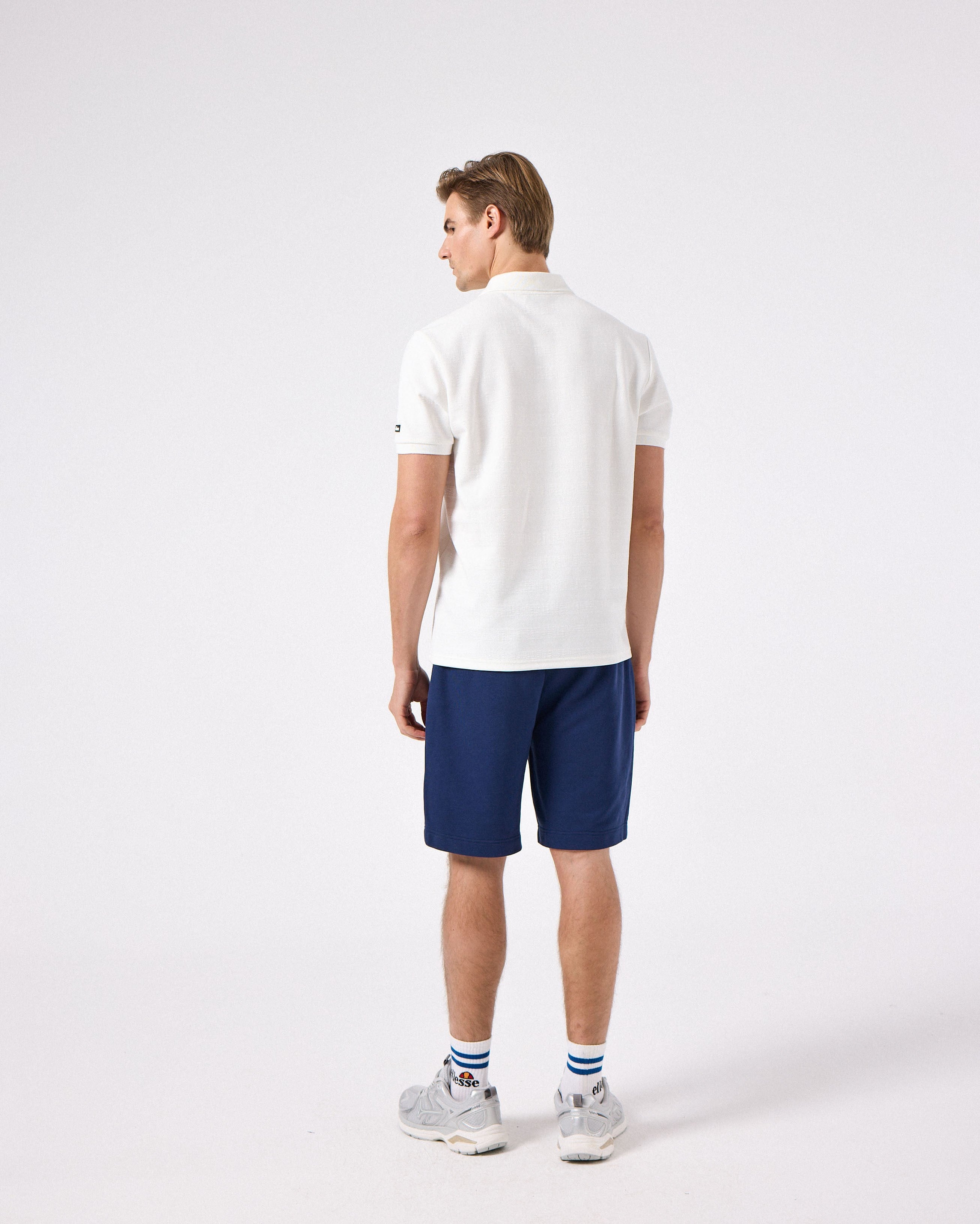 Ellesse Erkek Polo Tişört EM493-OF Off White