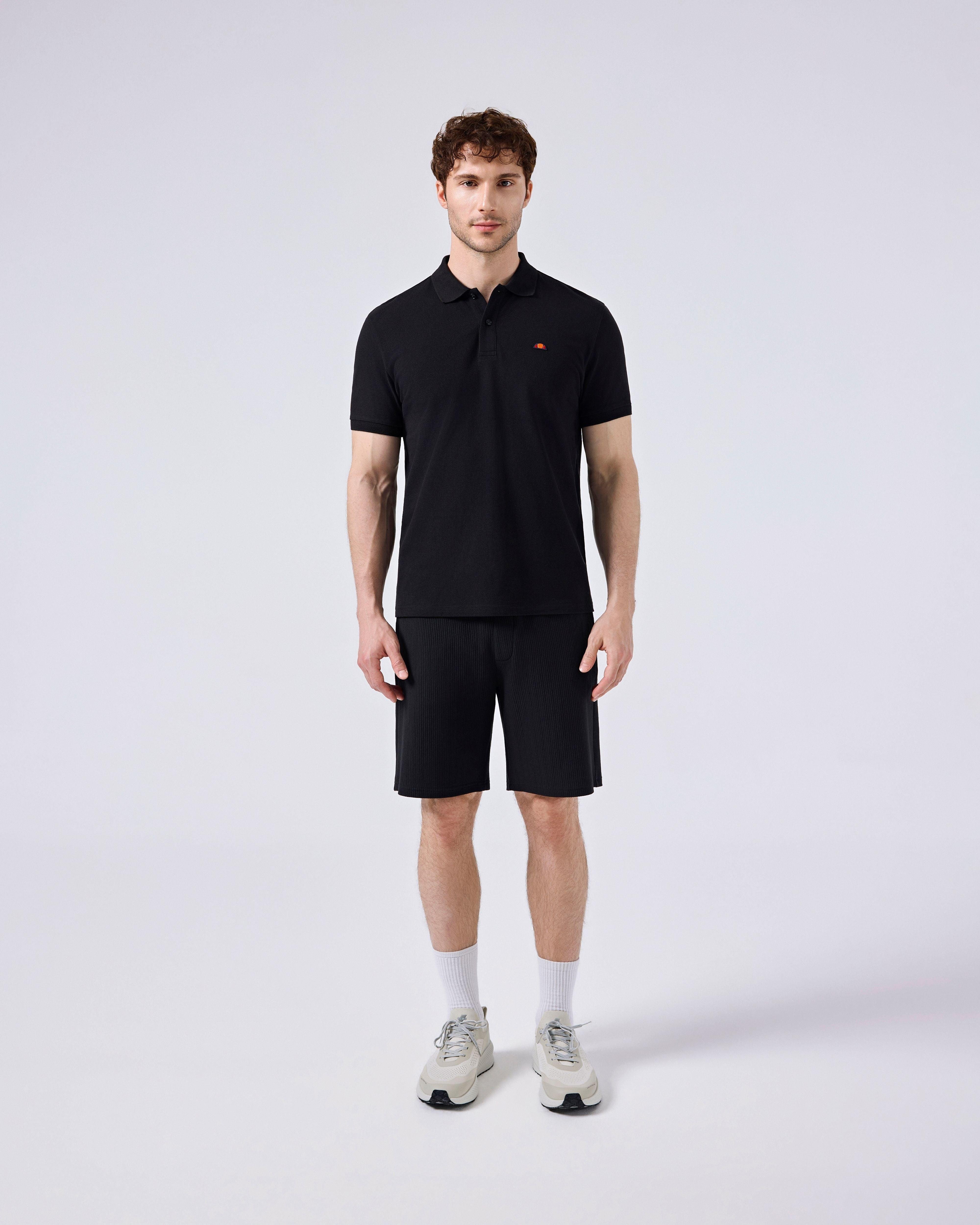 Ellesse Erkek Polo Tişört M-6SM5044-BK Siyah