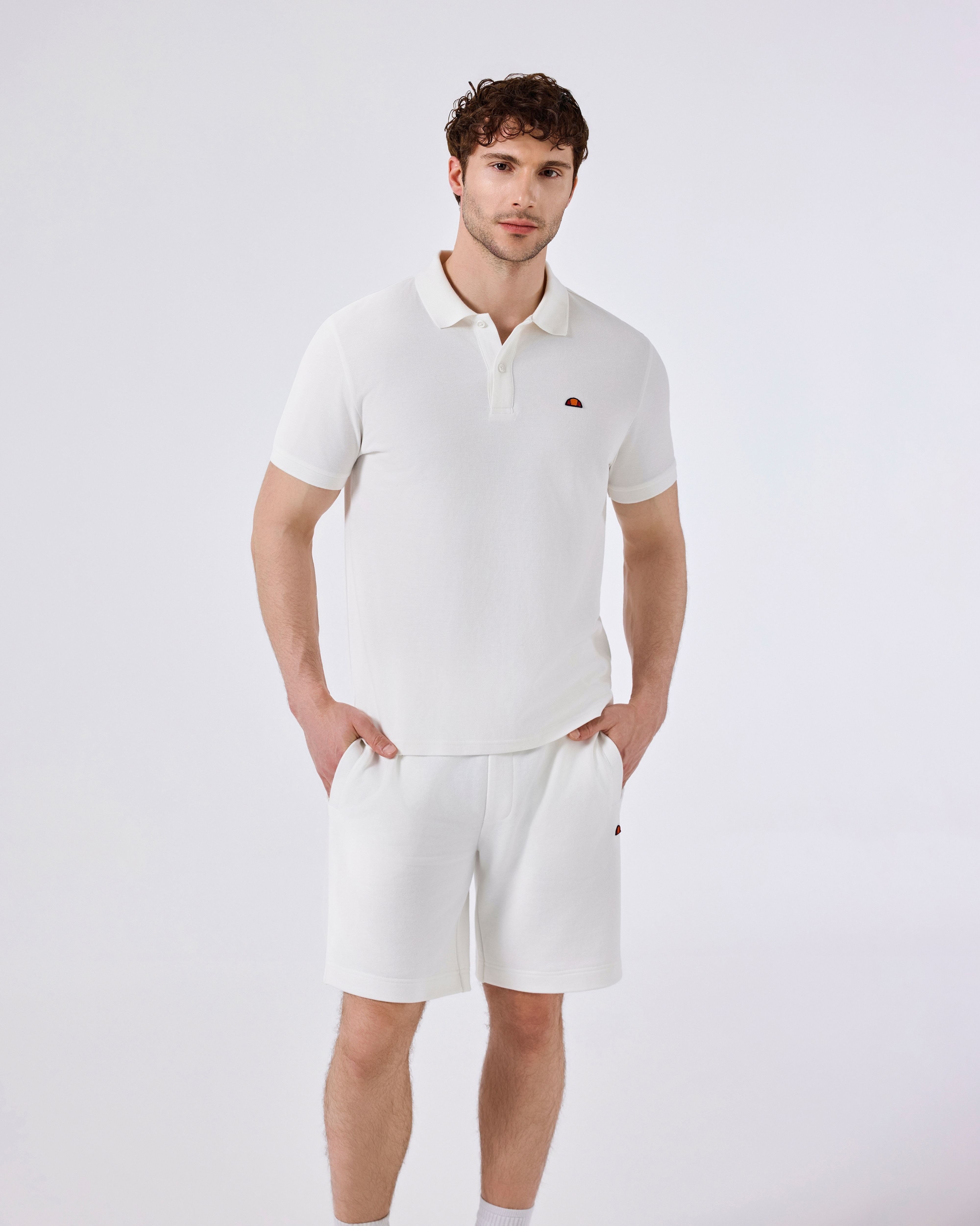 Ellesse Erkek Polo Tişört M-6SM5044-OF Off White