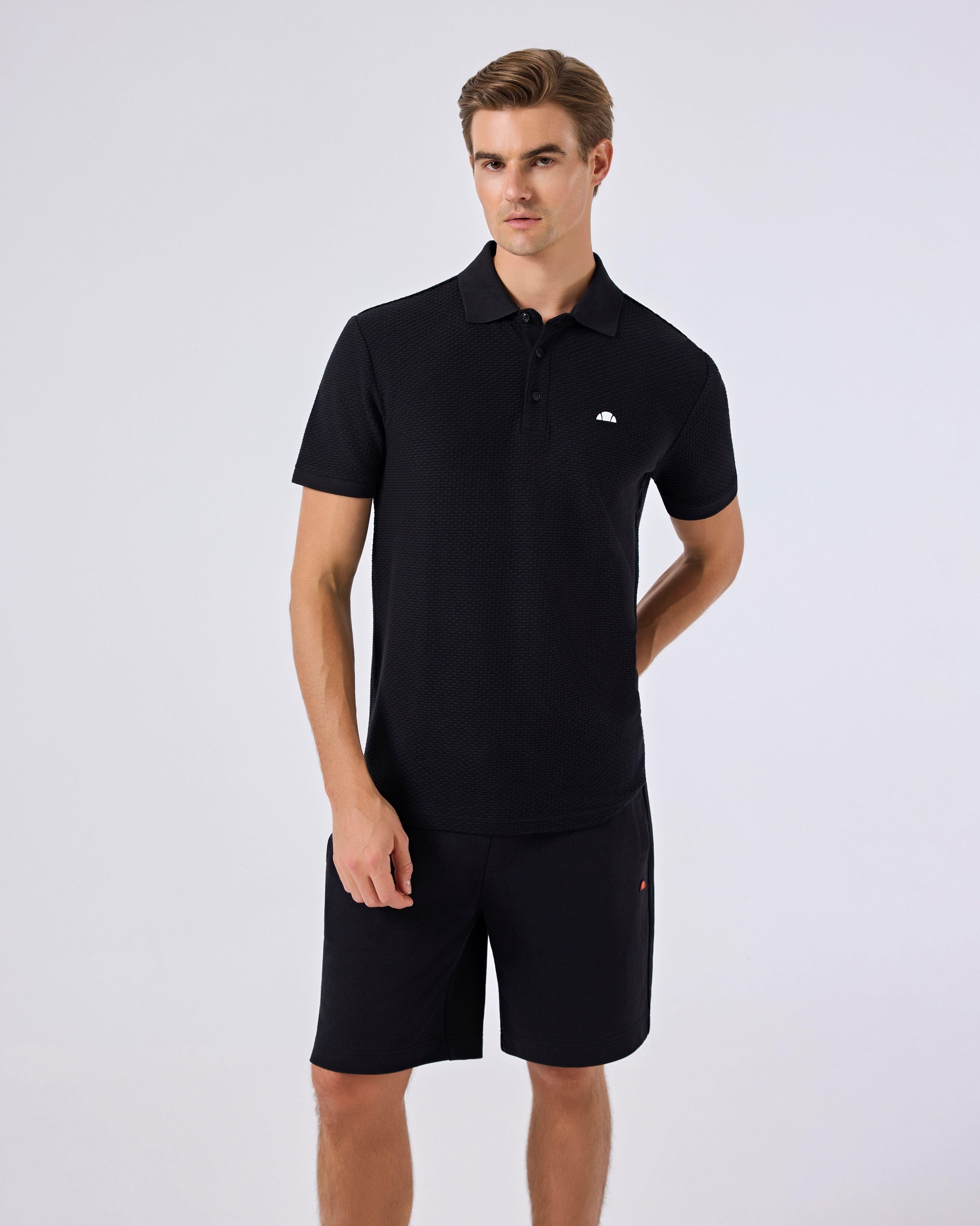 Ellesse Erkek Polo Tişört M-6SM5010-BK Siyah
