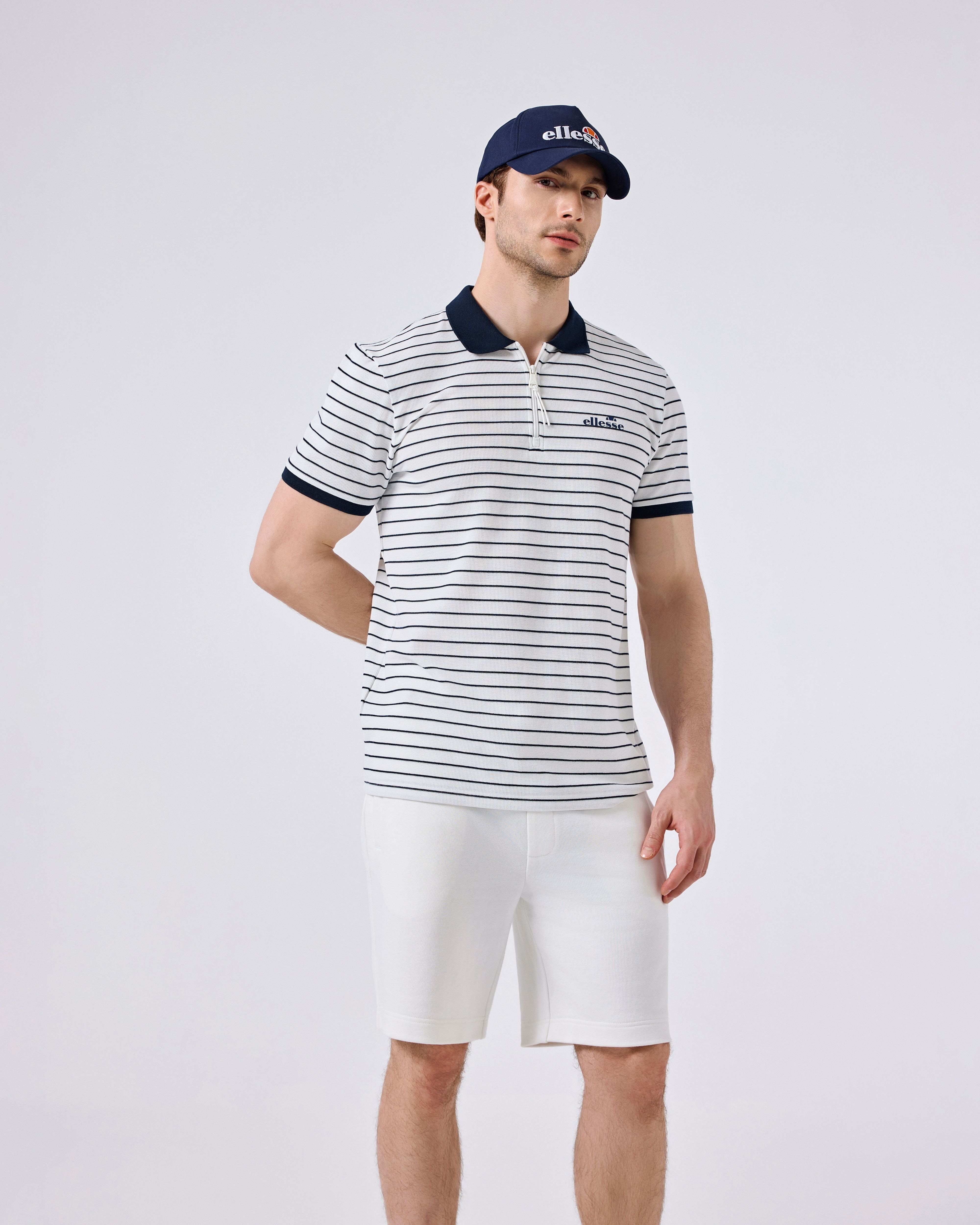 Ellesse Erkek Polo Tişört M-6SM5020-OF Off White